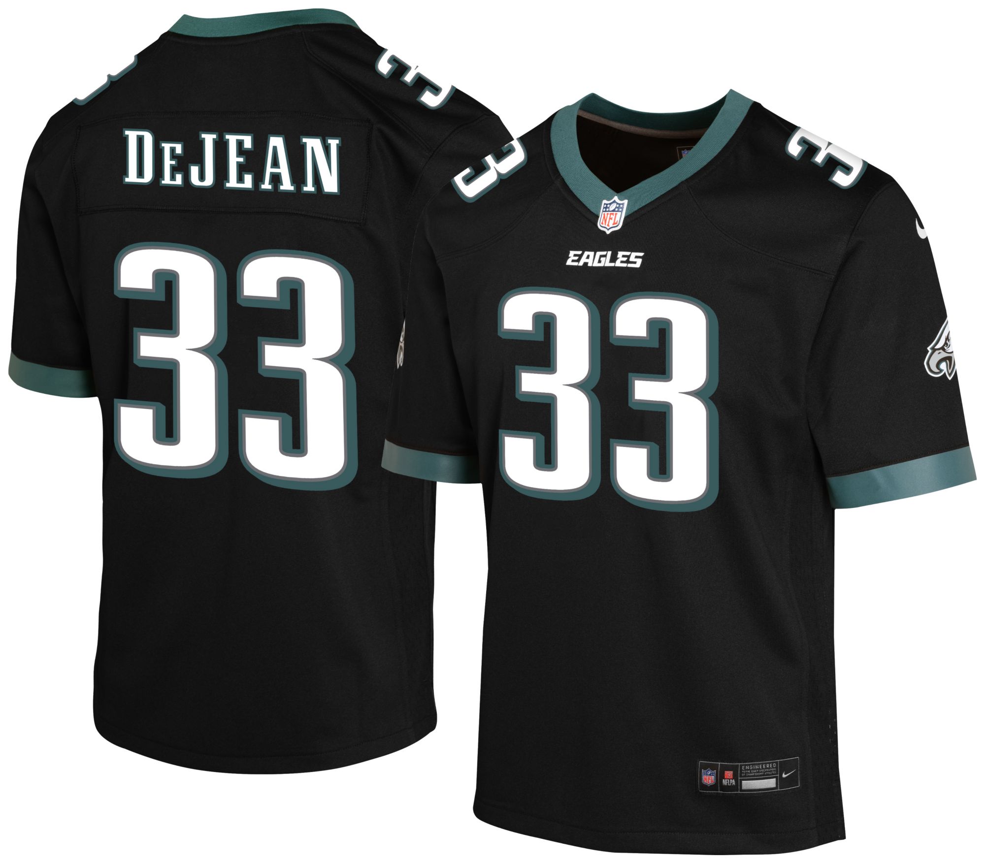 Nike Youth Philadelphia Eagles Cooper DeJean #33 Black Alternate
