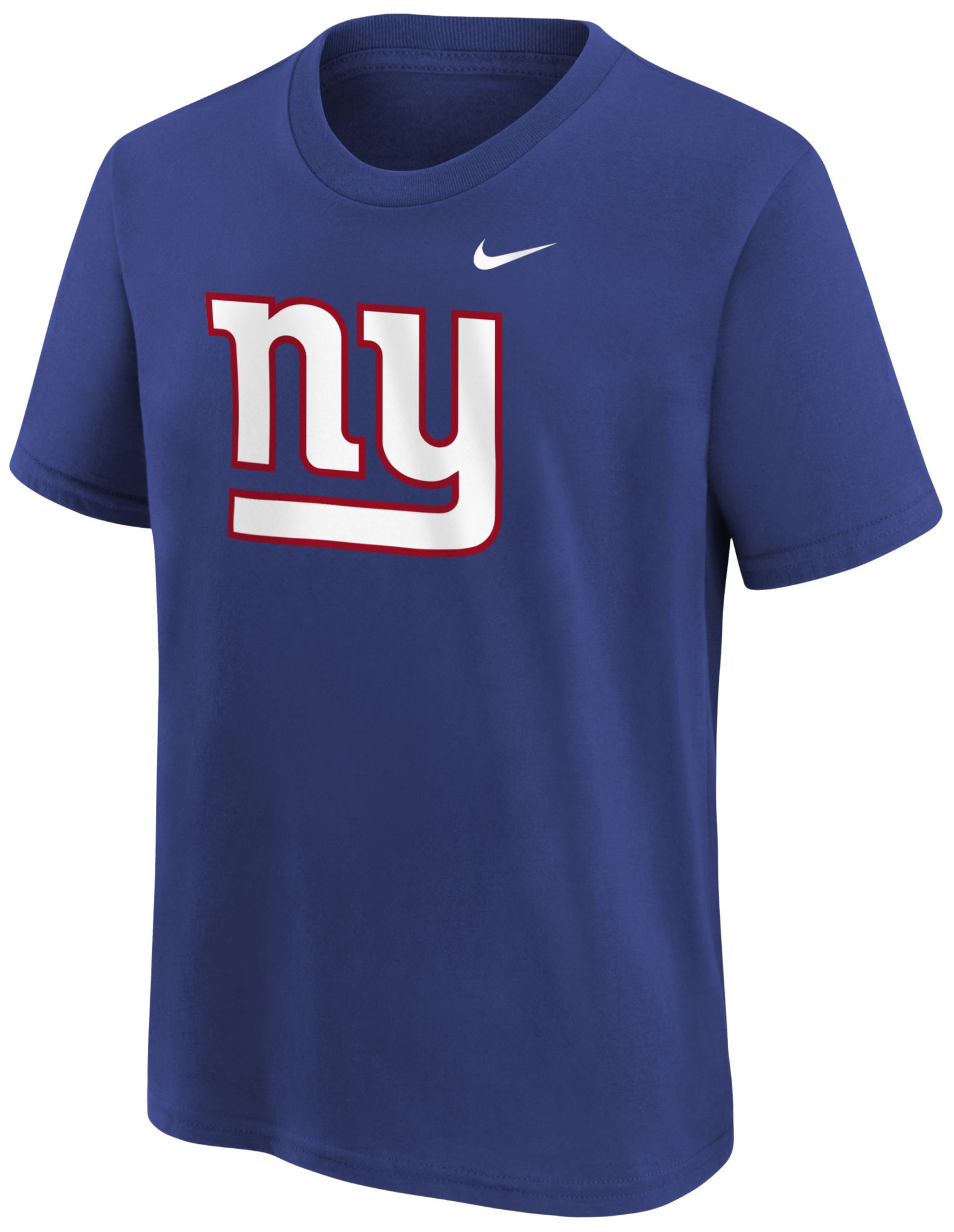 NY GIANTS replica フットボールシャツ ｎｆｌ グッズ #10 Nike Youth New York Giants Rush Blue Logo T-Shirt | Dick's