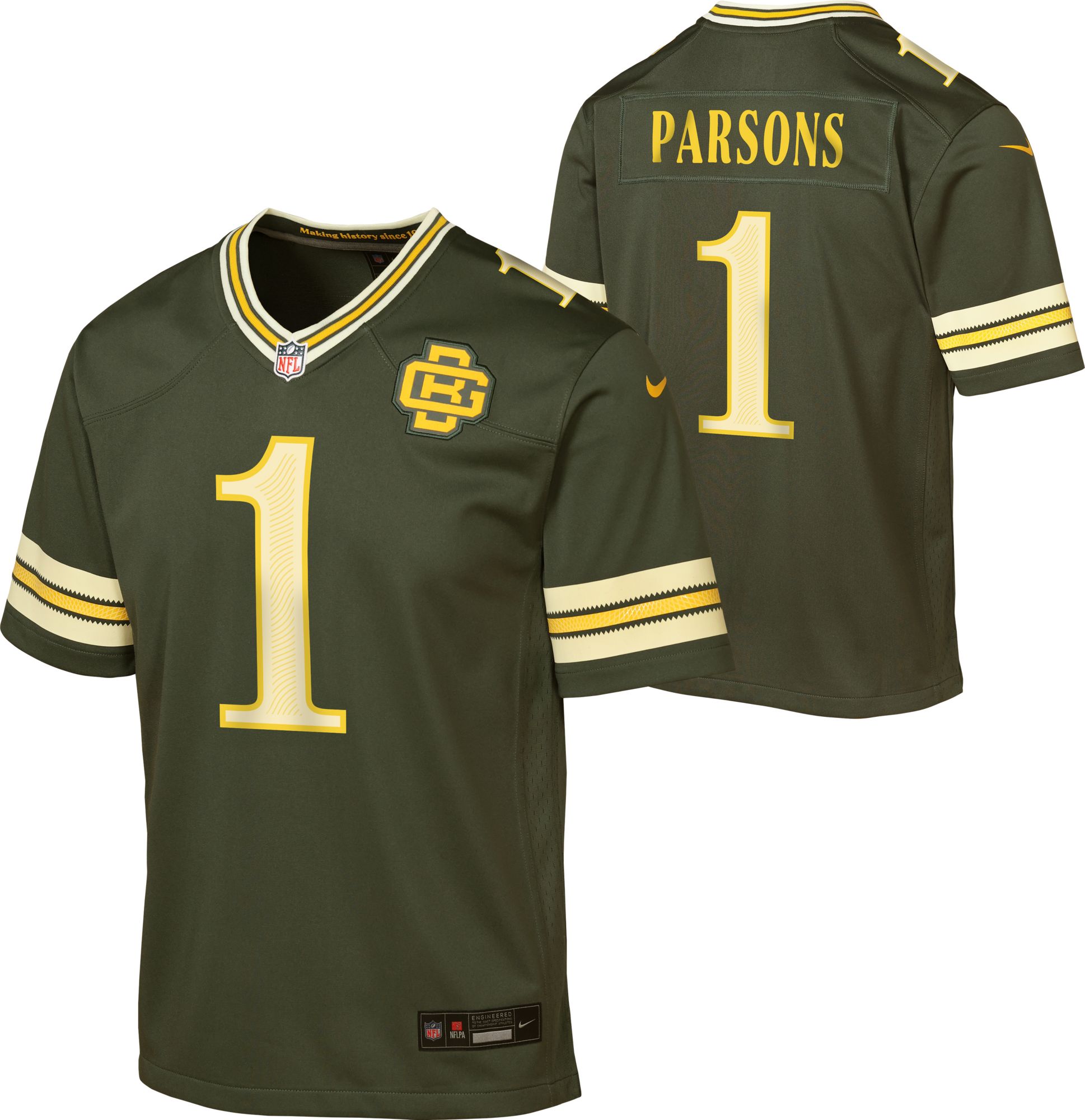 Nike Youth Green Bay Packers Micah Parsons NFL Rivalries Game