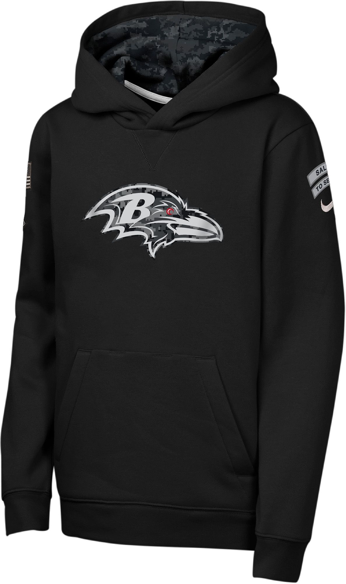 Nike Youth Baltimore Ravens Salute to Service 2026 Standard Issue