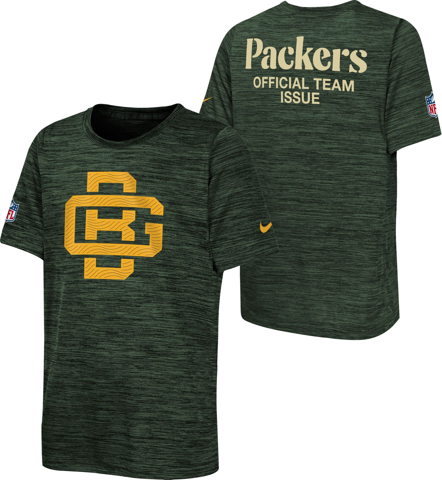 Nike Youth Green Bay Packers NFL Rivalries Velocity T-Shirt