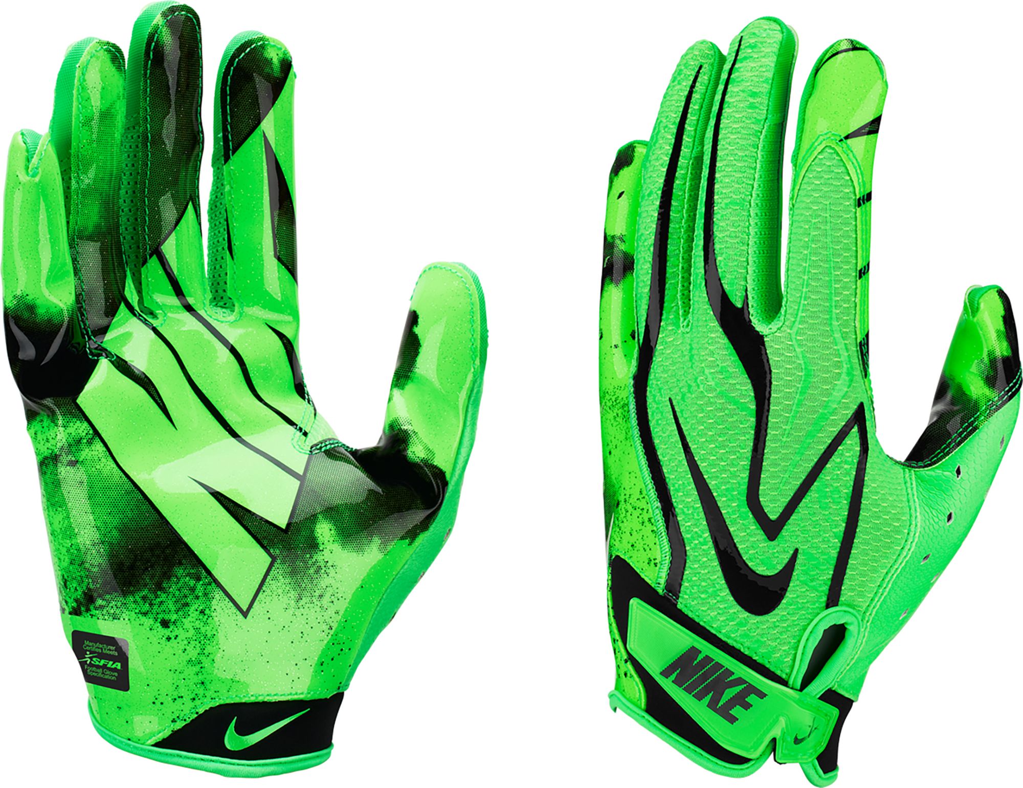 Nike Adult Vapor Jet 9.0 Iridescent Football Gloves | Dick's