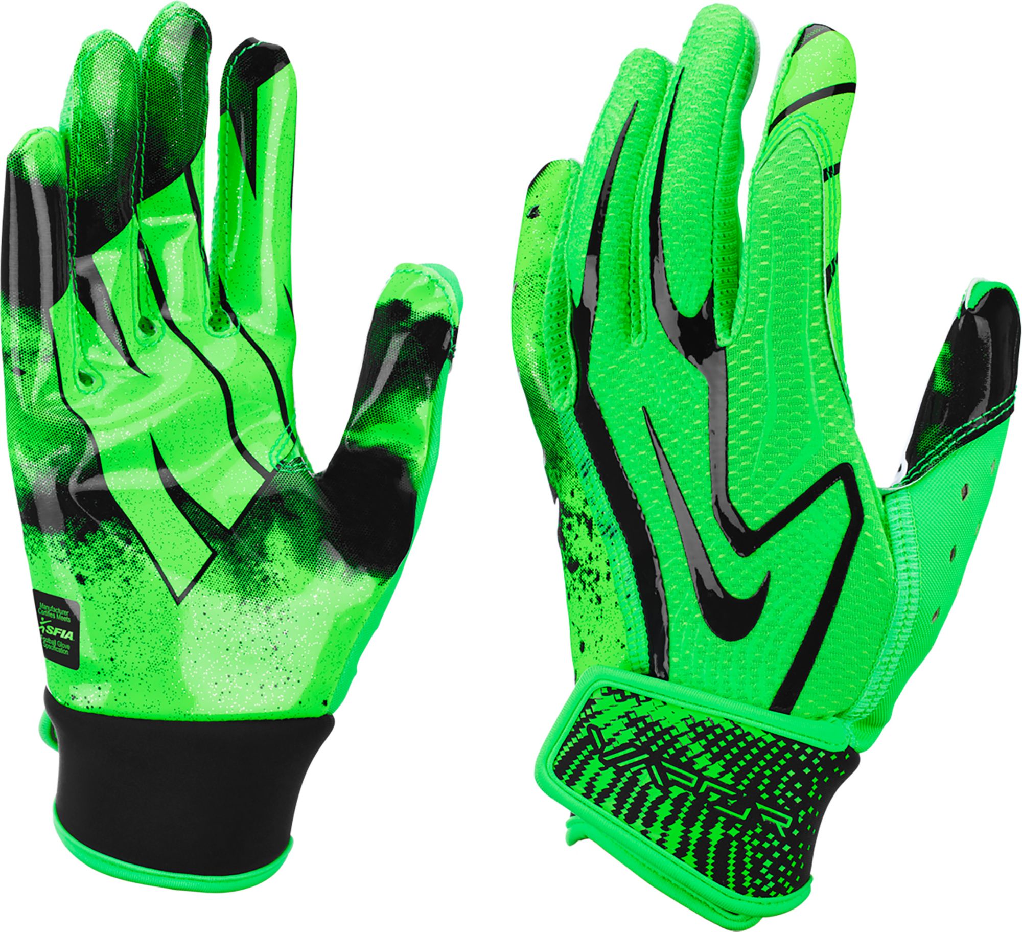 Nike Youth Vapor Jet 9.0 Iridescent Football Gloves | Dick's