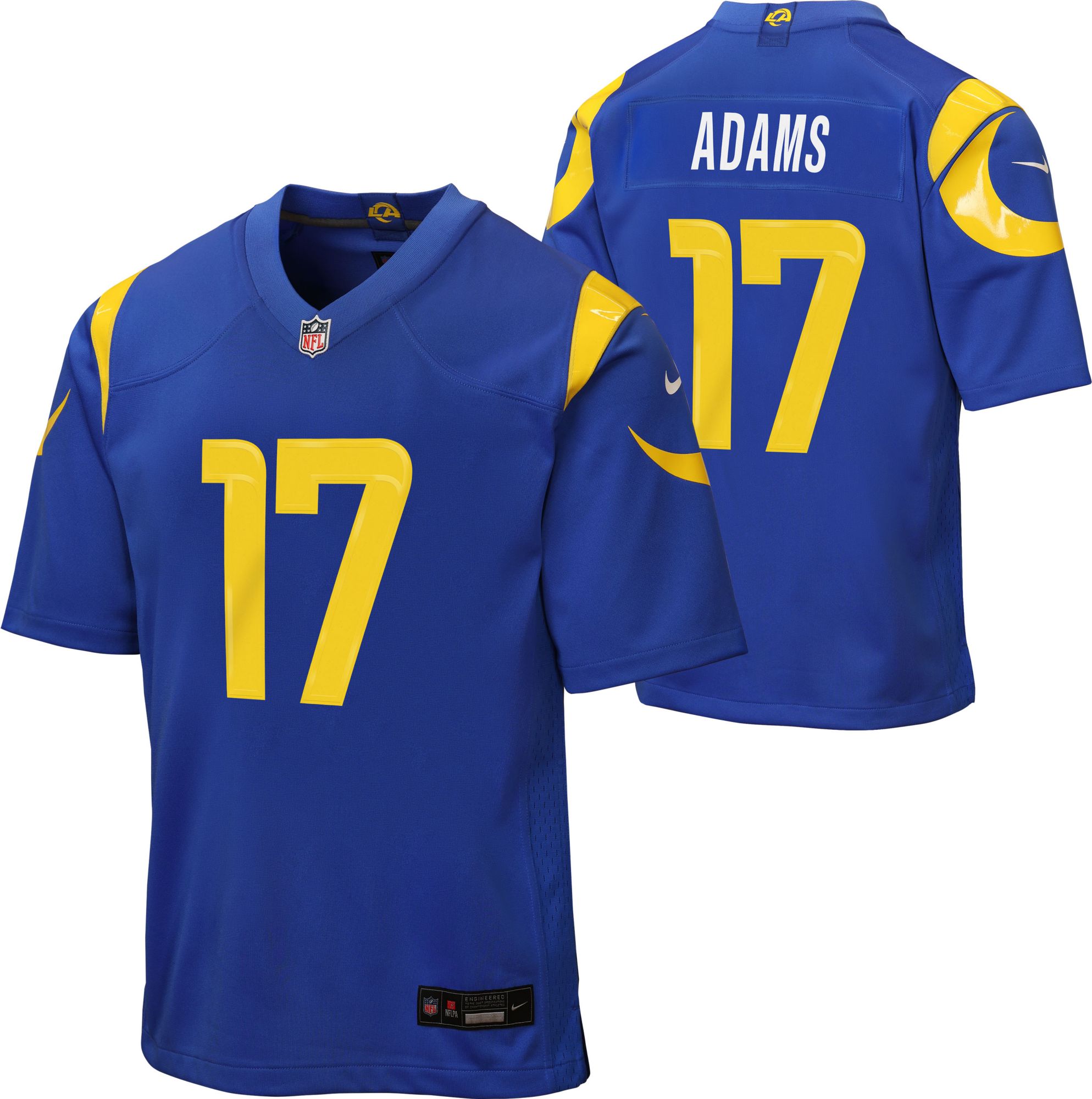 Nike Youth Los Angeles Rams Blue Davante Adams #17 Home Game