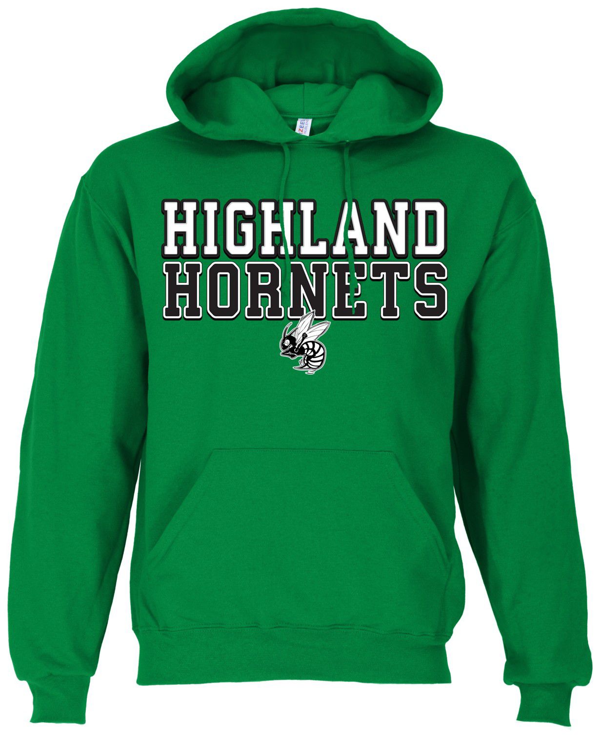 Ohiopyle Prints Adult Highland High School Kelly Green Field