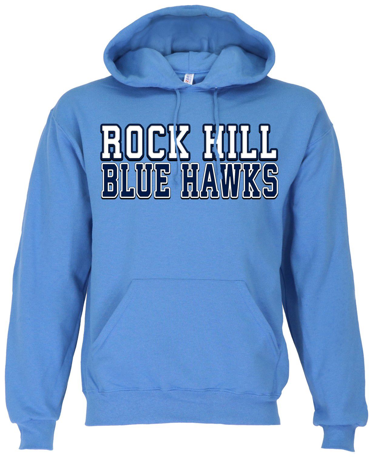 Stone  ロゴスウェットペルーブルー Ohiopyle Prints Adult Rock Hill High School Columbia Blue Field