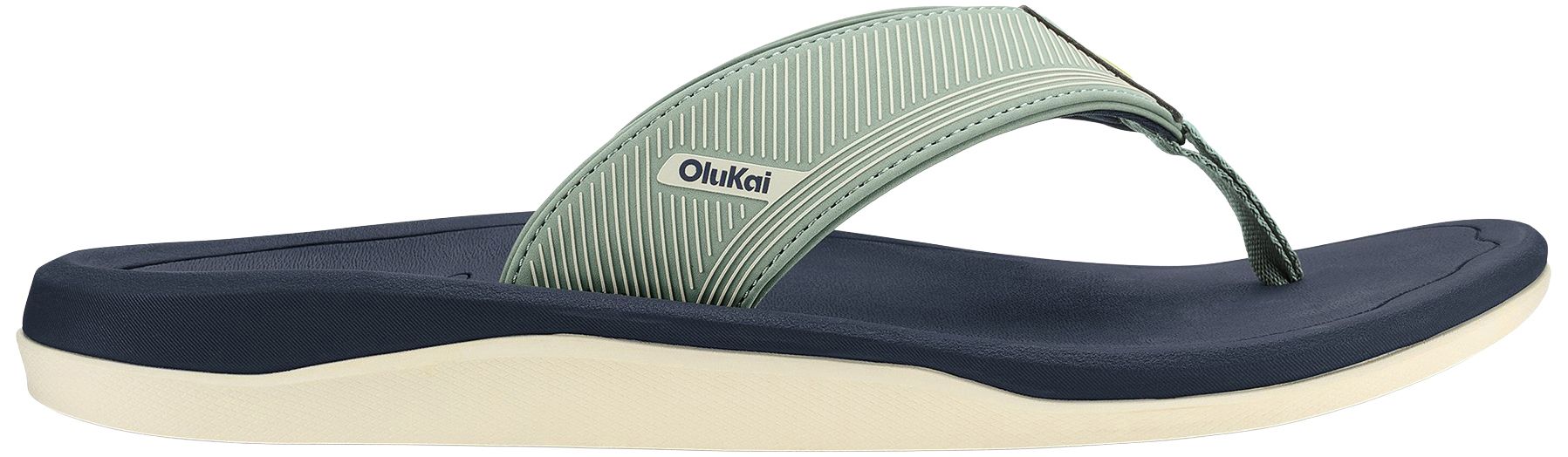NEW OLUKAI men\'s ahi kai sandals in seagreen / trench blue ʻAhi Kai - Seagreen / Trench Blue – OluKai main image 2