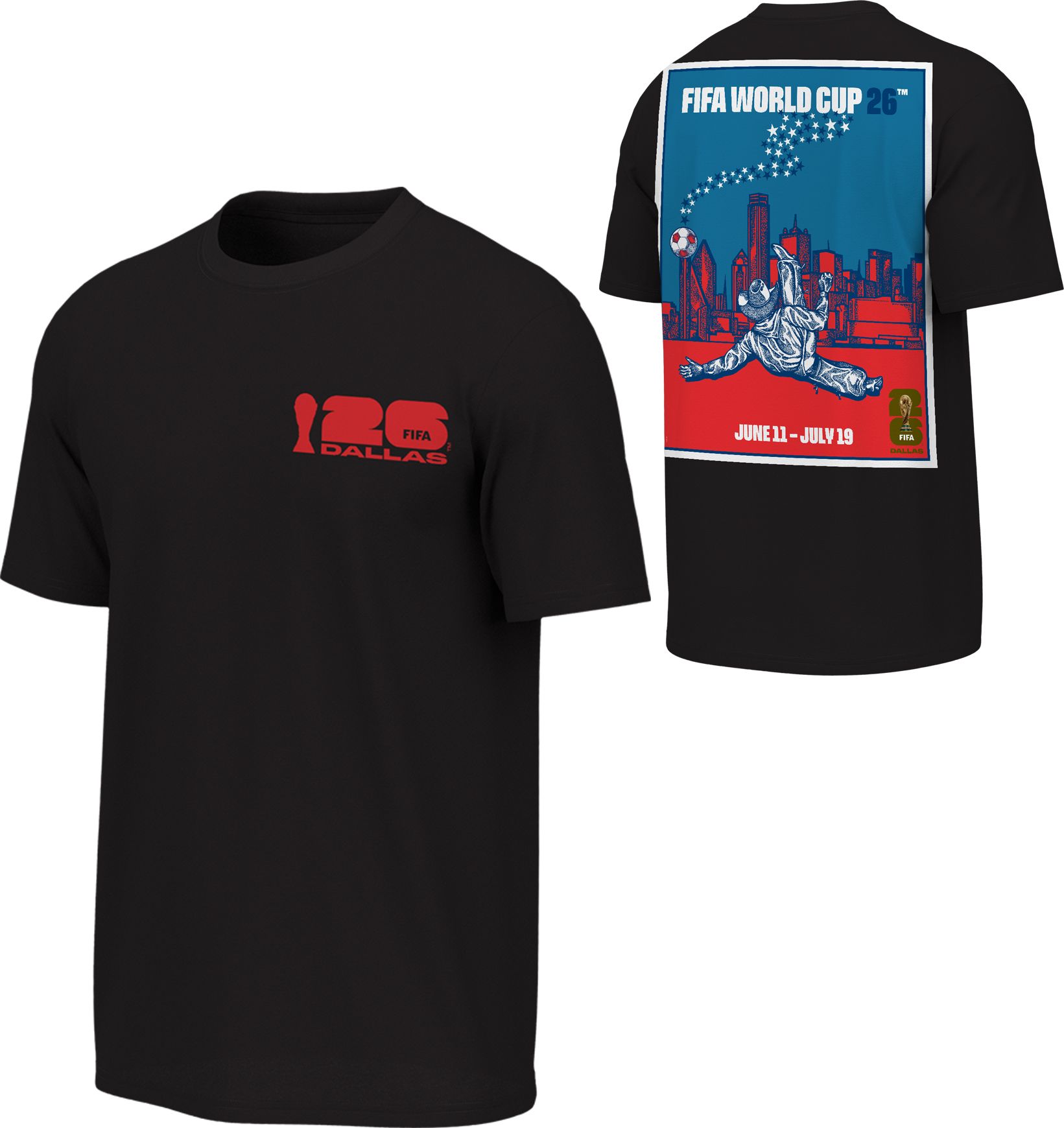 Outerstuff Adult 2026 World Cup Dallas Poster T-Shirt | Dick's