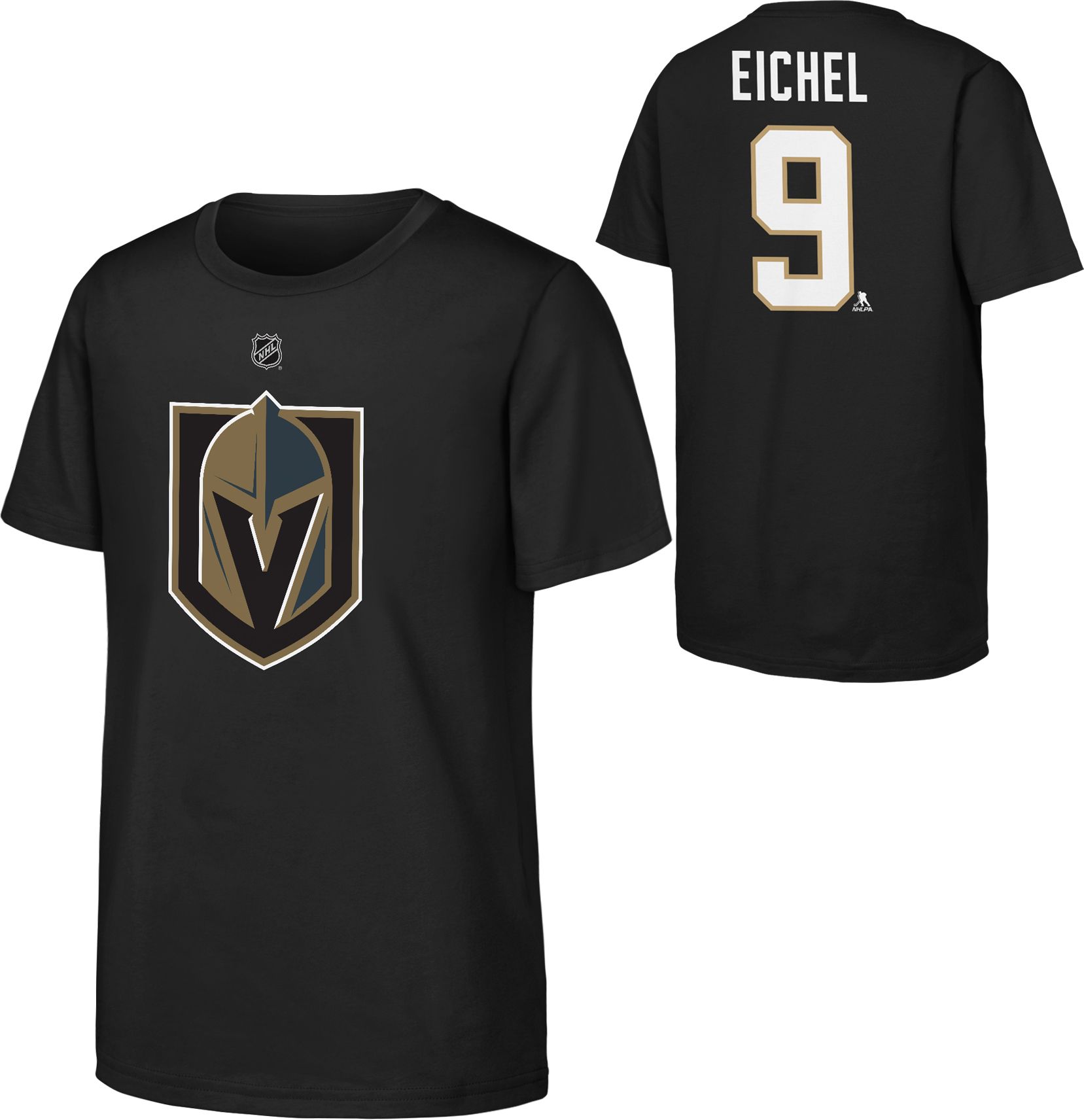 【極希少/50周年金ロゴ】ミッチェル&ネス ジョーダン ユニフォーム XL 美品 NHL Boys' Vegas Golden Knights Jack Eichel Home T-Shirt | Dick's
