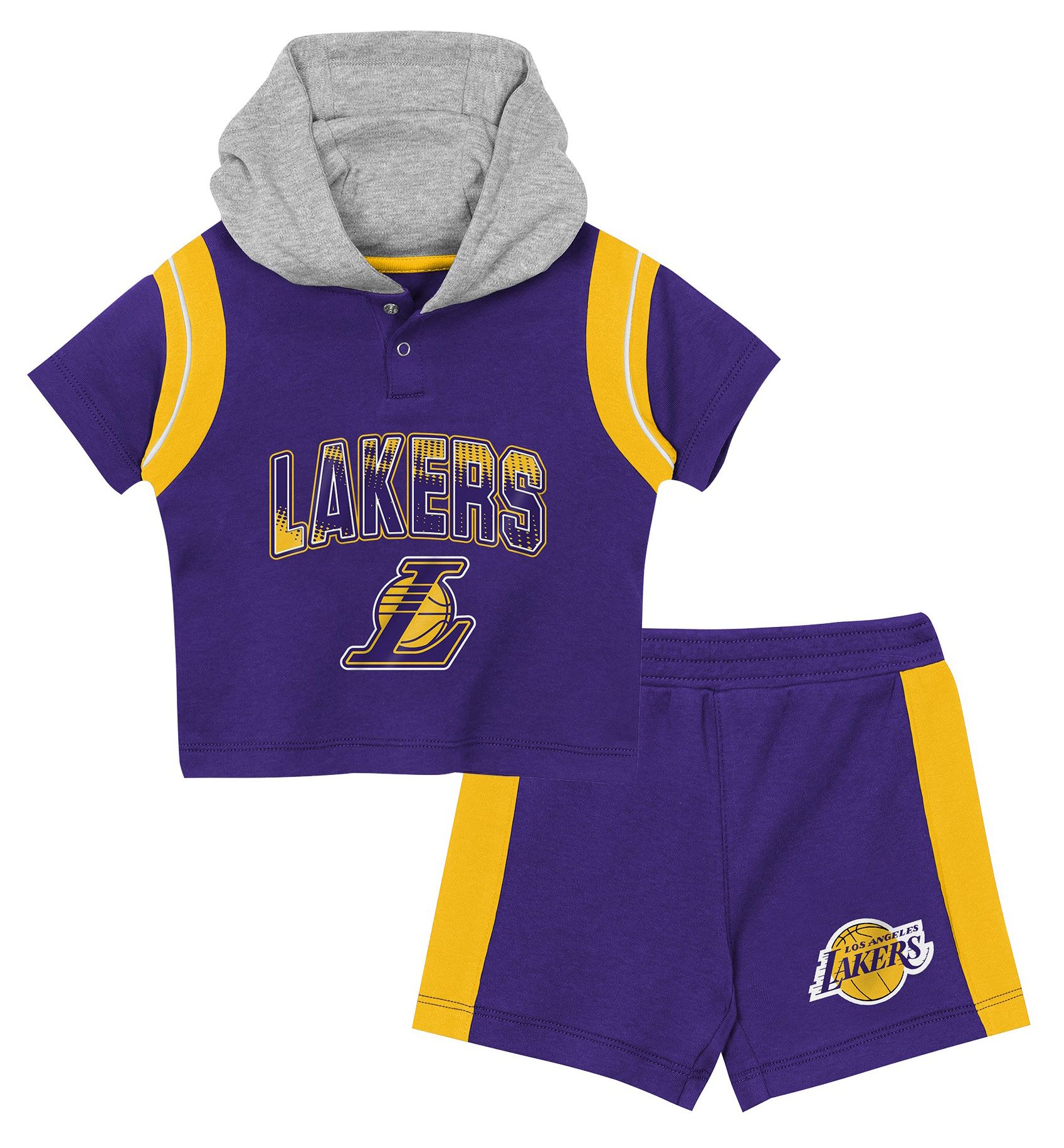 NBA Infant Los Angeles Lakers 3-Piece Creeper Set | Dick's