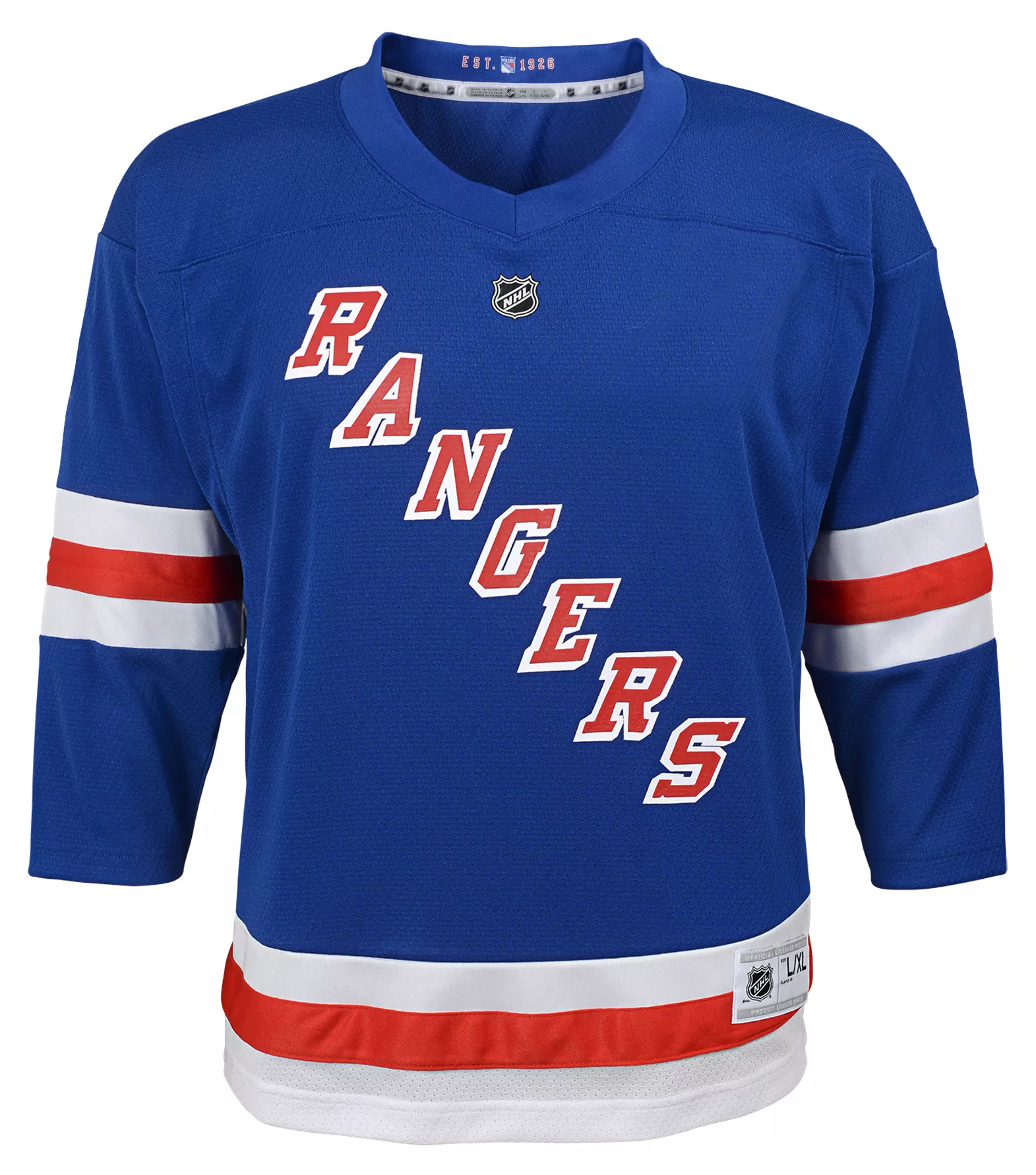 NHL Toddler New York Rangers Blue Home Replica Jersey