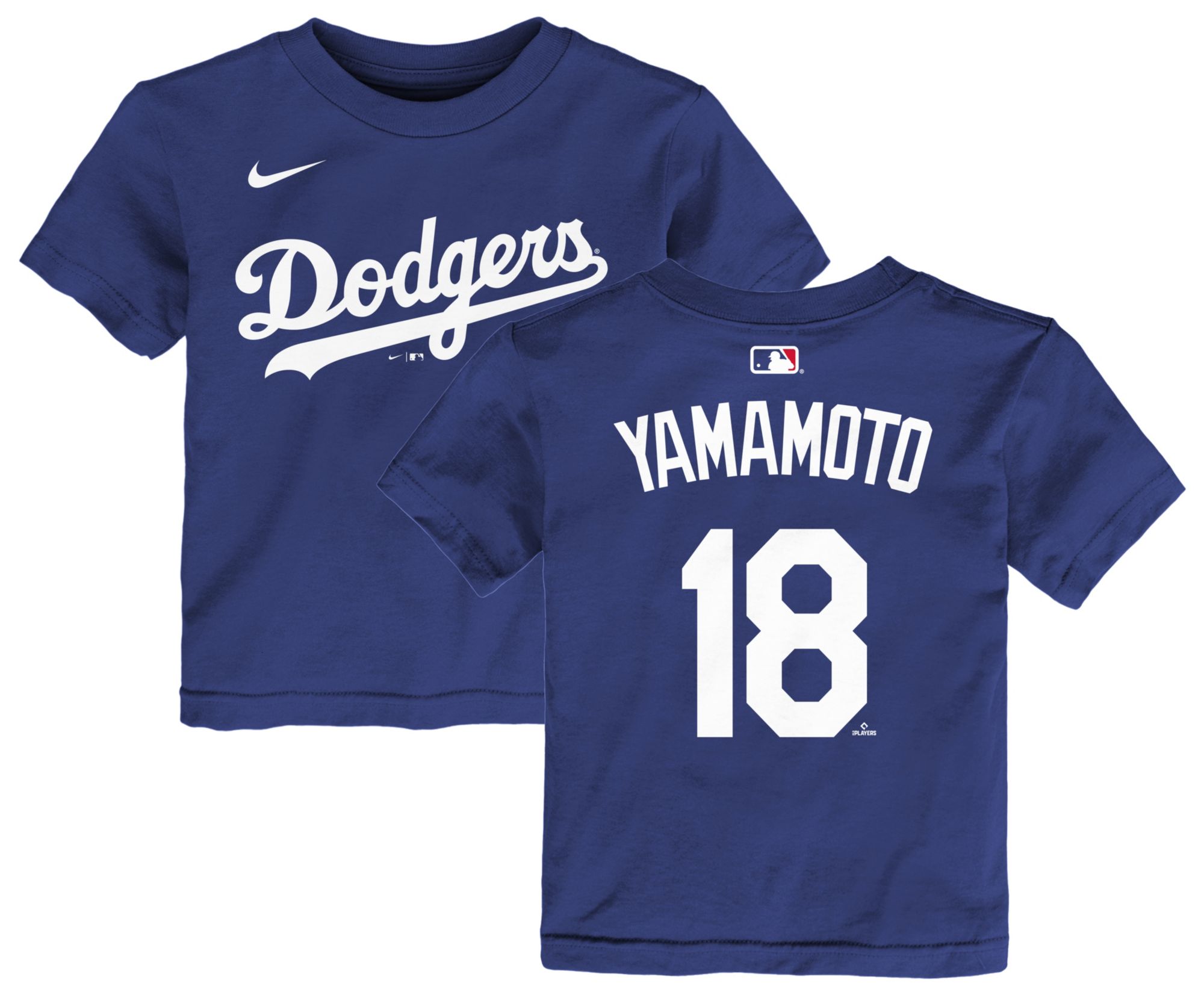 Nike Toddler Los Angeles Dodgers Blue Yoshinobu Yamamoto #18 Home