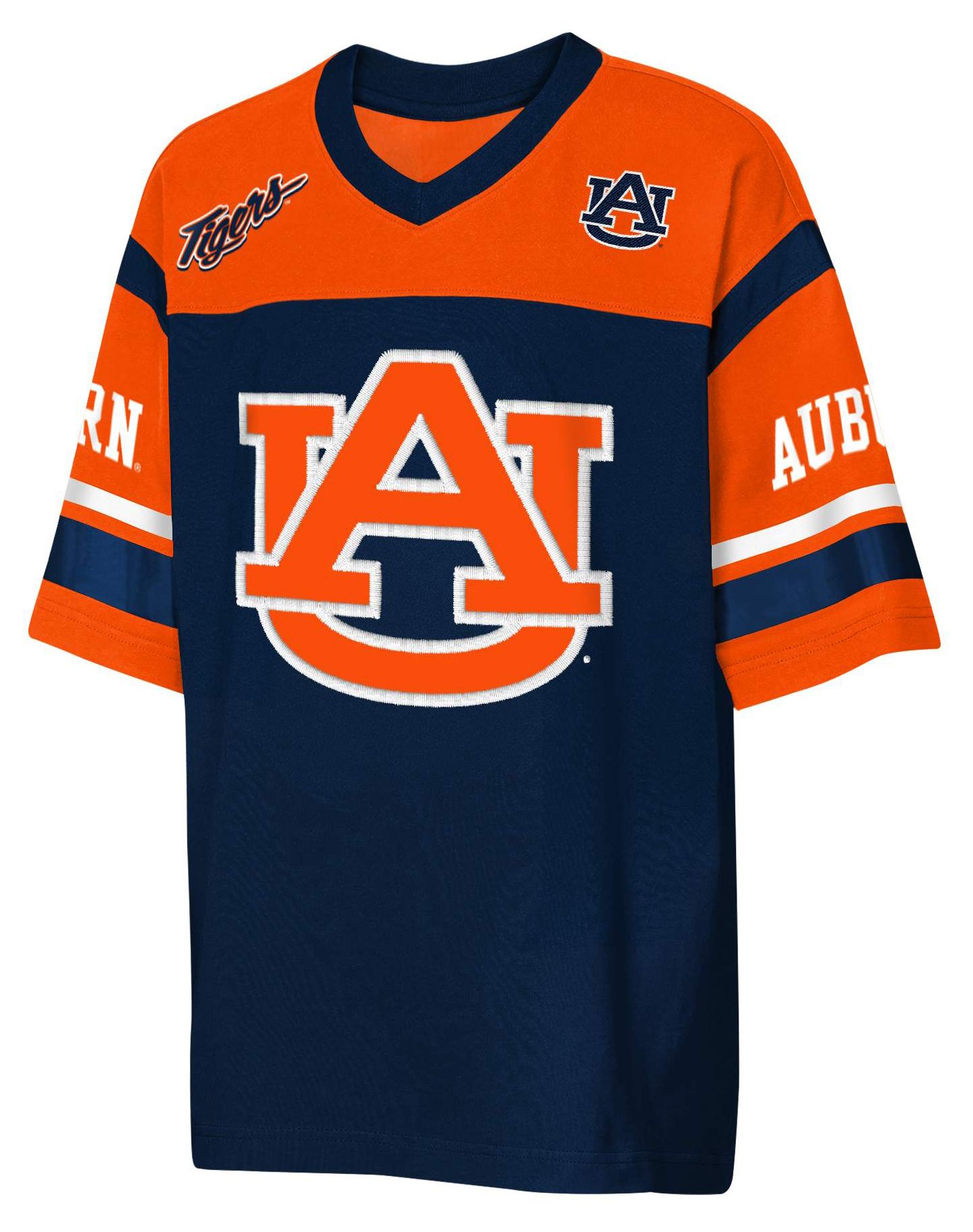NCAA Youth Auburn Tigers Navy Chop Block Jersey | Dick's Sporting