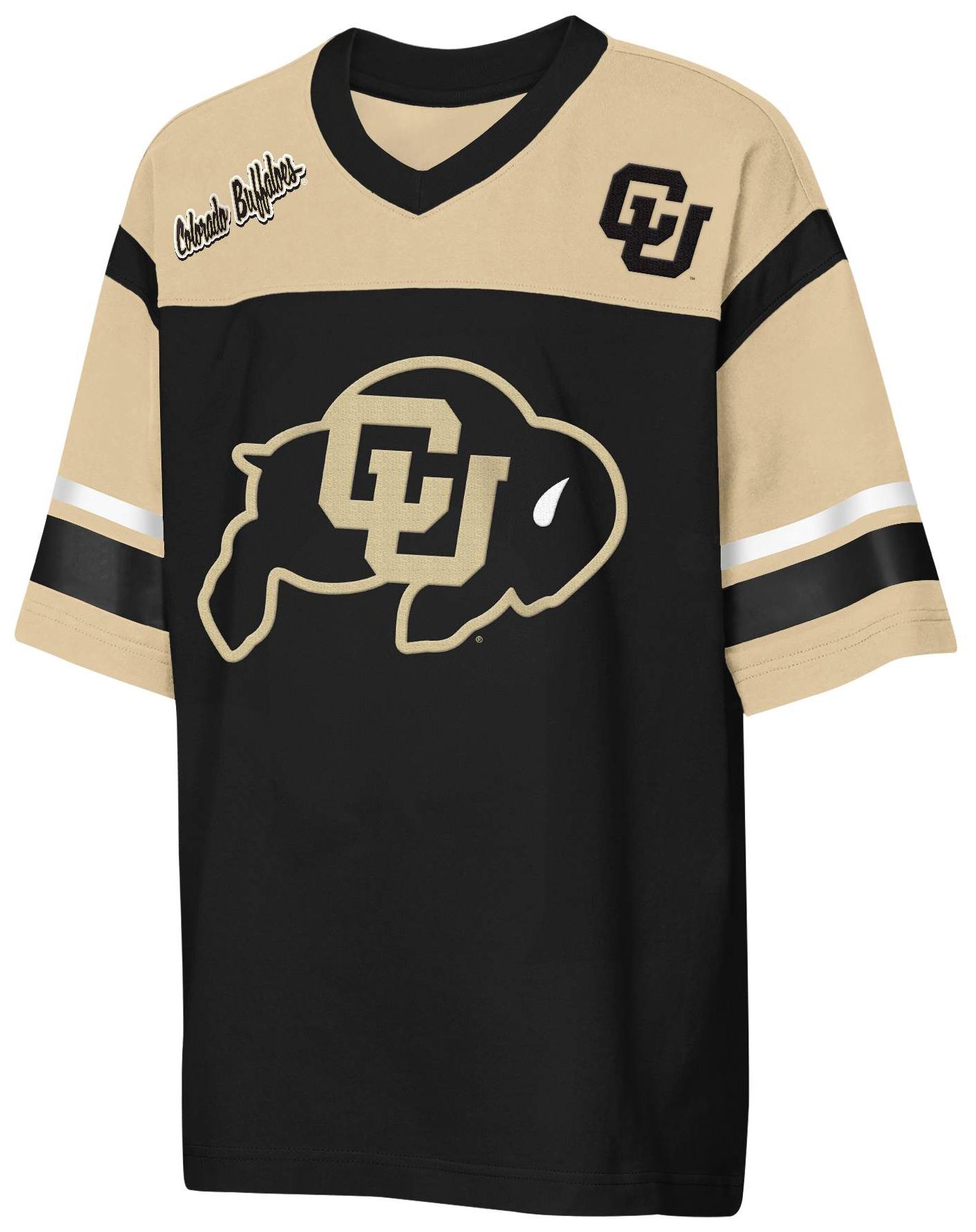 NCAA Youth Colorado Buffaloes Black Chop Block Jersey | Dick's