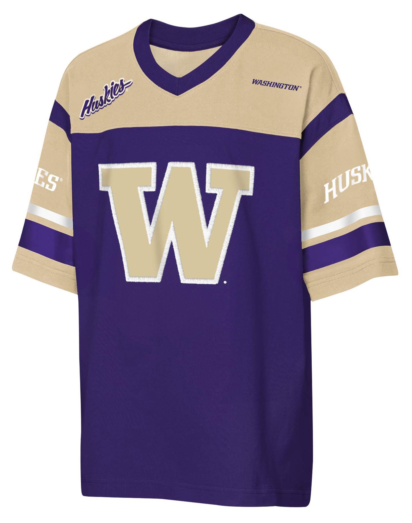 NCAA Youth Washington Huskies Purple Chop Block Jersey | Dick's
