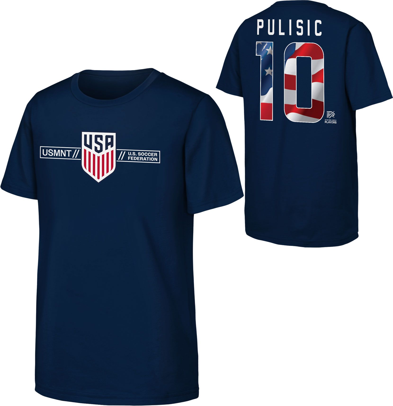 Outerstuff Youth USMNT Navy Christian Pulisic #10 T-Shirt | Dick's