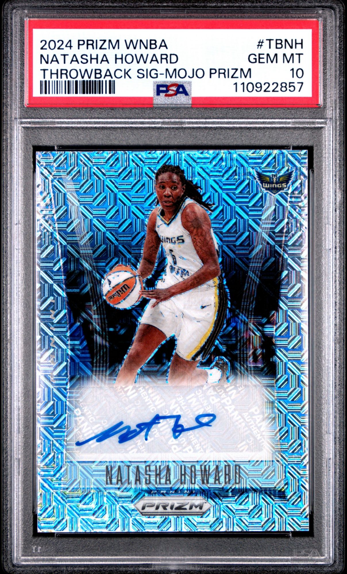 2024 Panini Prizm Wnba Throwback Signatures Tbnh Natasha Howard