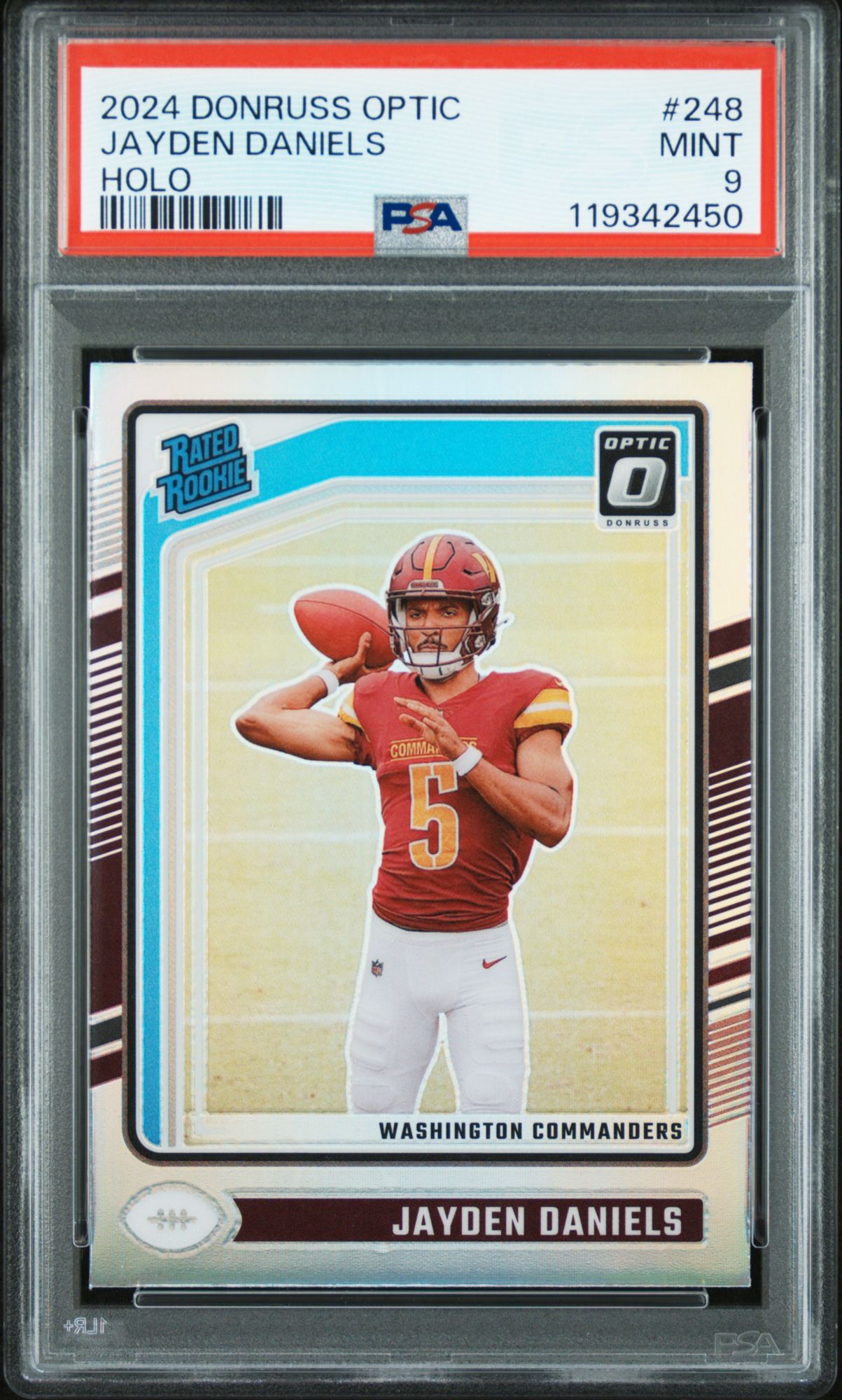 jayden daniels rookie card graded 2024 Panini Instant NFL #OROY Award Winners Rook – Vintage and Antique Gifts This Jayden Daniels Washington Commanders 2024 Panini Prizm #347 PSA Authenticated 10 Rookie Card is ready to help you display your NFL fandom 2024 Panini Donruss Optic 248