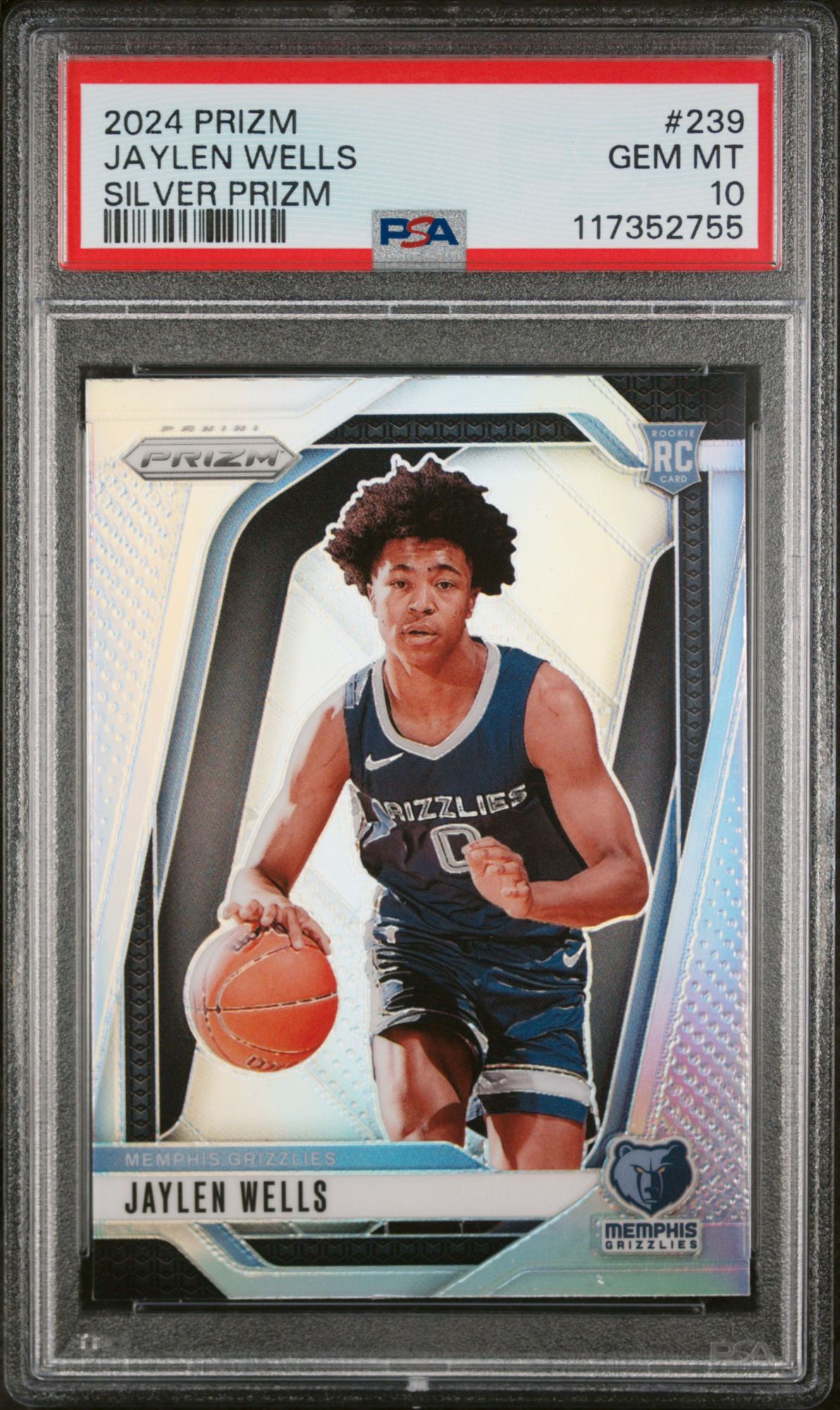 2024 Panini Prizm 239 Jaylen Wells Silver Prizm PSA 10 | Dick's