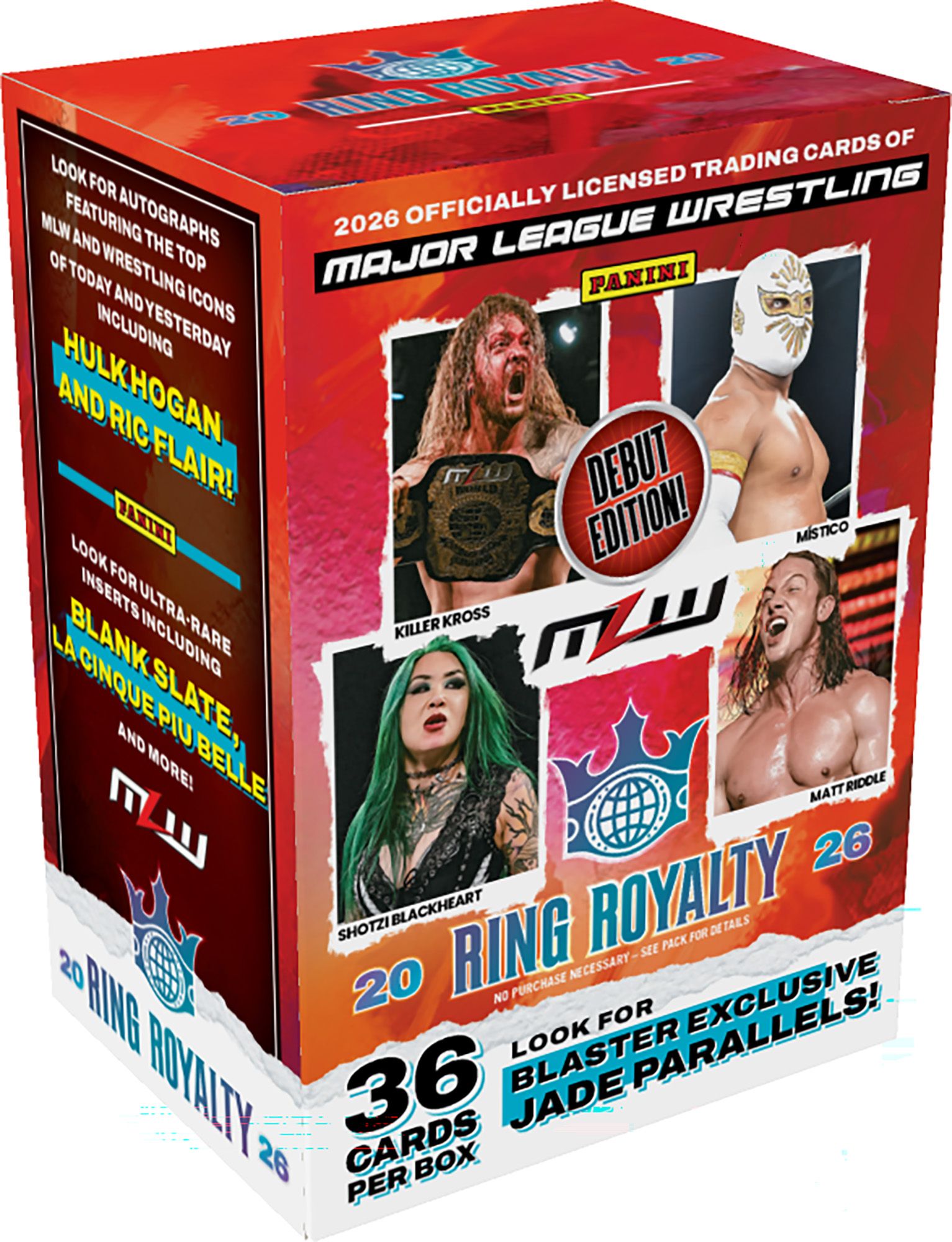 Panini 2026 Ring Royalty Major League Wrestling Blaster Box