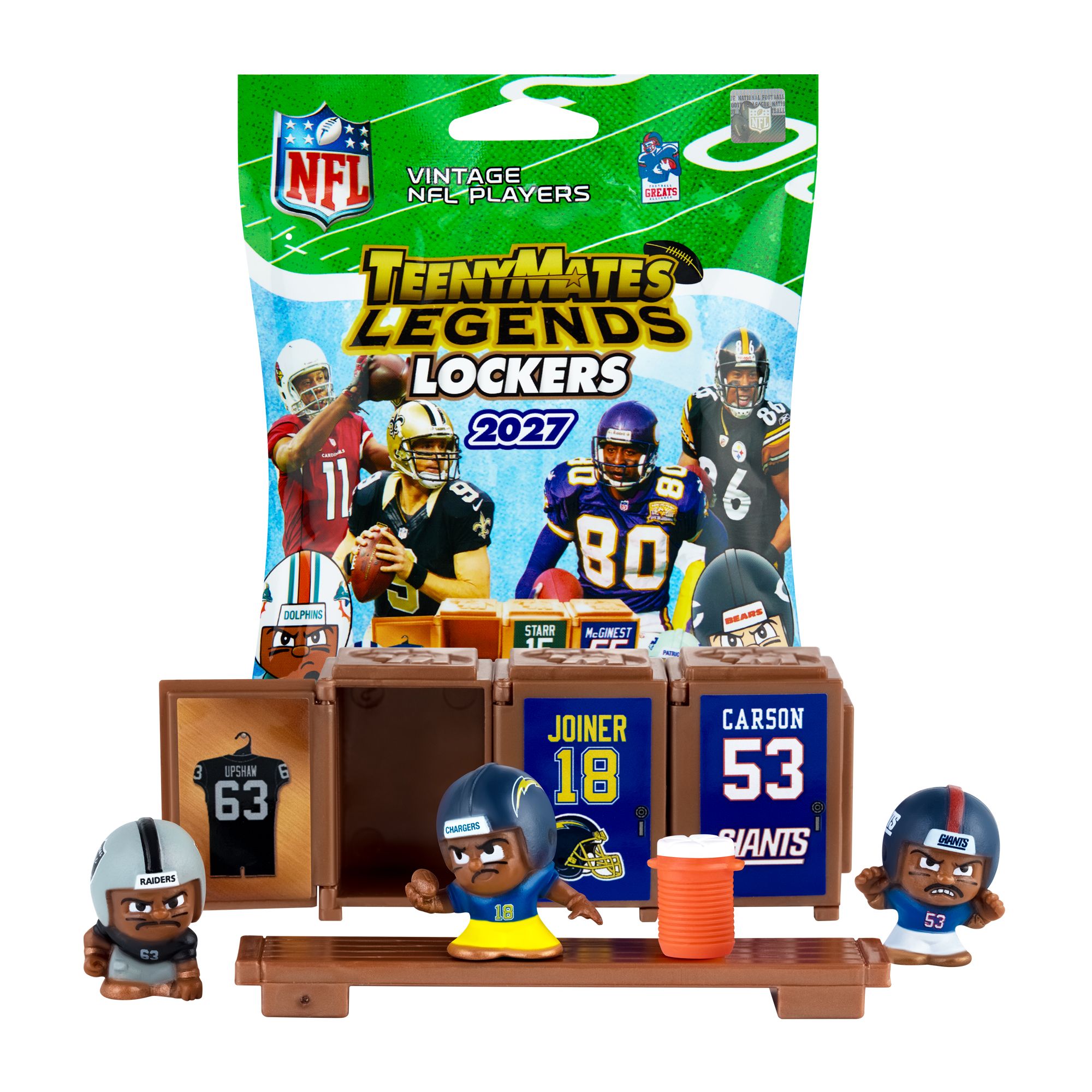 Party Animal NFL TeenyMates Locker Room Set Legends | Dick's