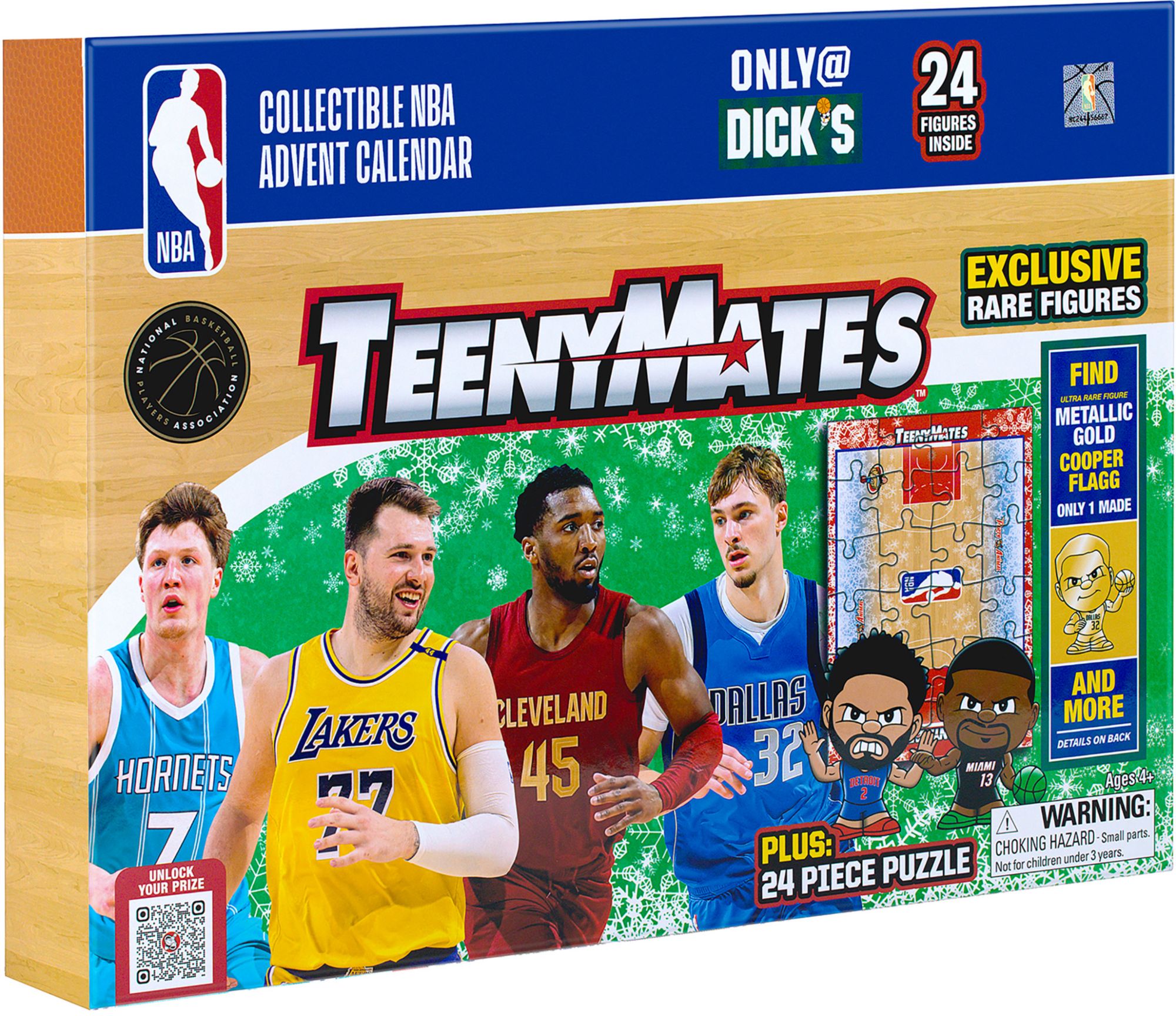 Party Animal TeenyMates 2026 NBA DSG Exclusive Advent Calendar