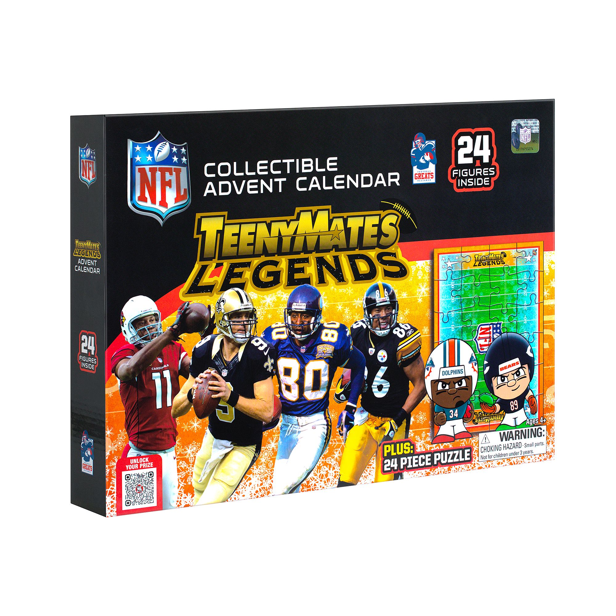 Party Animal NFL Legends TeenyMates 2026 Advent Calendar | Dick's