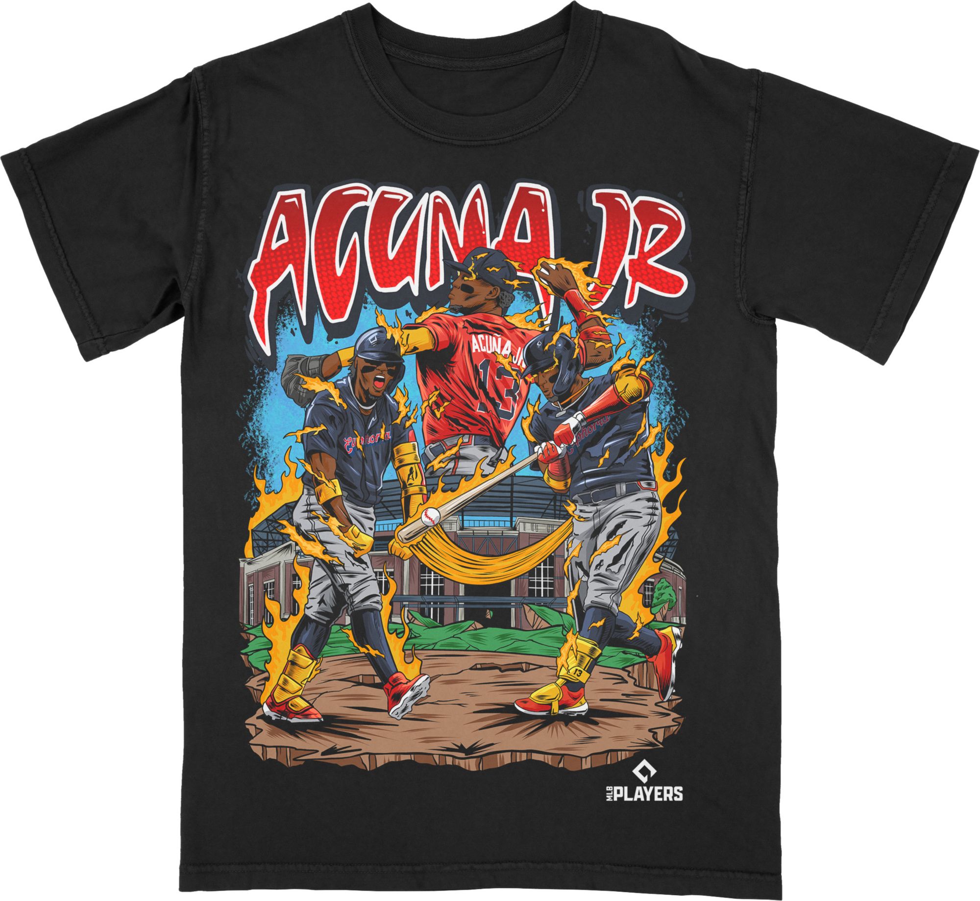 Planet Euphoria Youth Atlanta Black Ronald Acuna T-Shirt | Dick's