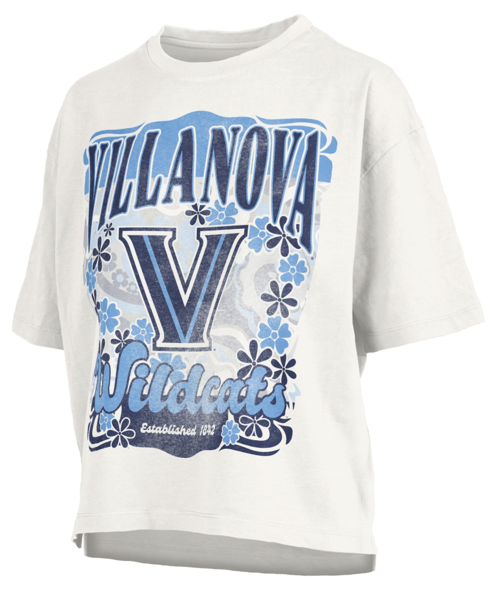 Pressbox Women's Villanova Wildcats White Marley T-Shirt | Dick's