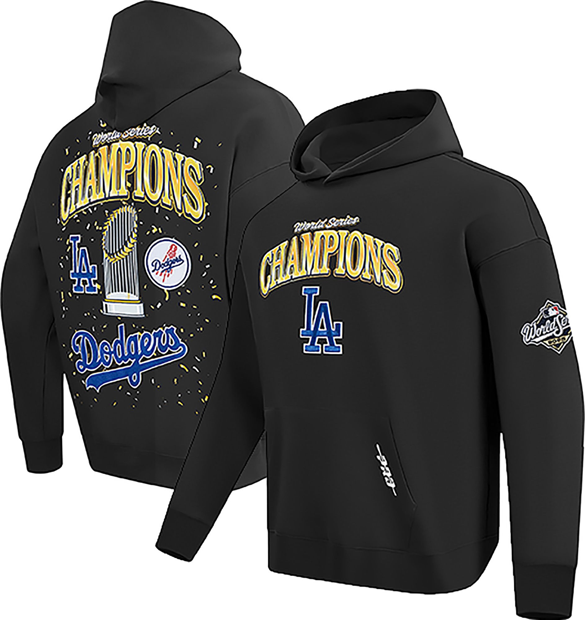 Pro Standard Men's Los Angeles Dodgers Black World Series Champs