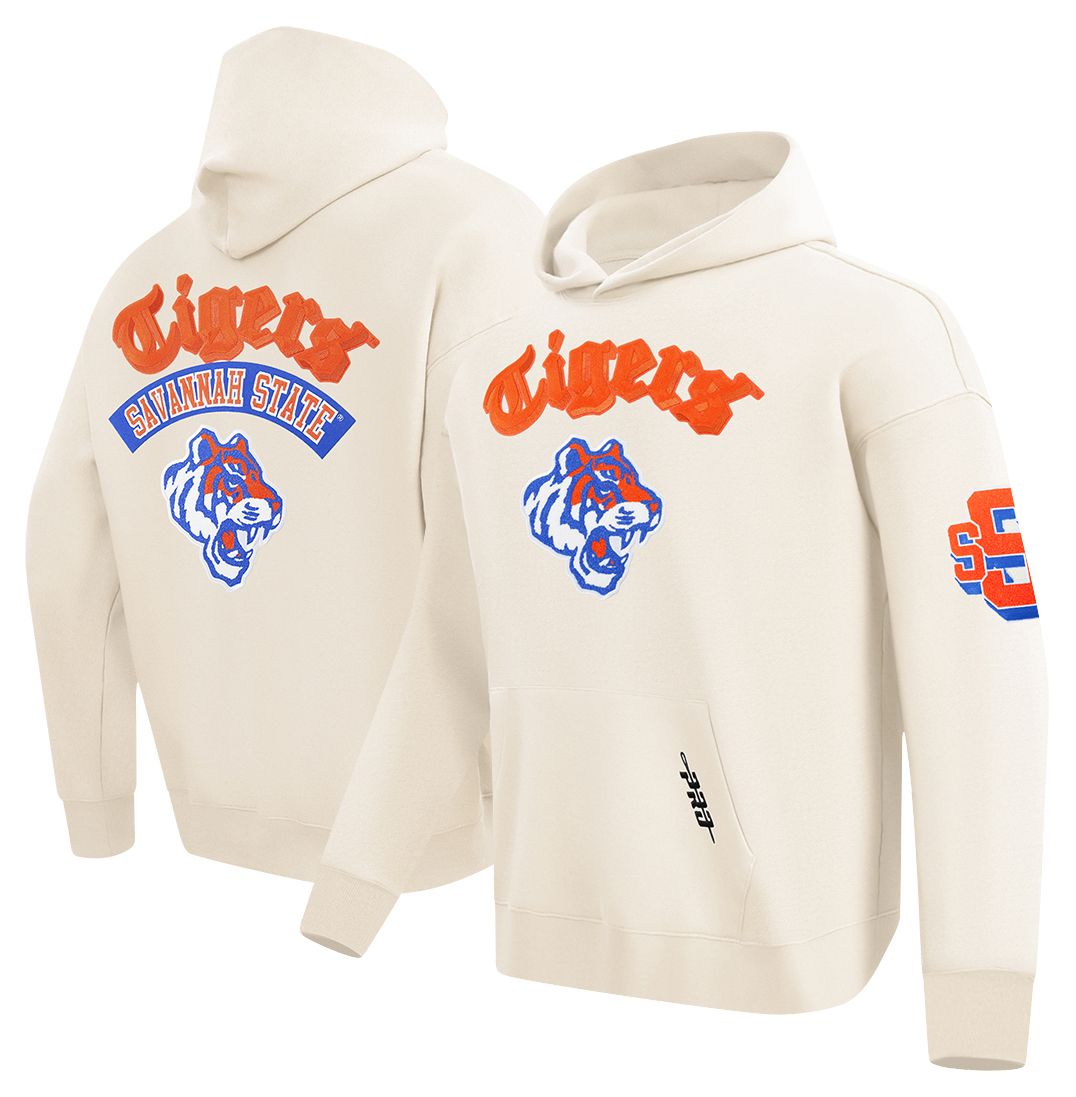 Pro Standard Men's Savannah State Tigers Eggshell Best Of Fleece