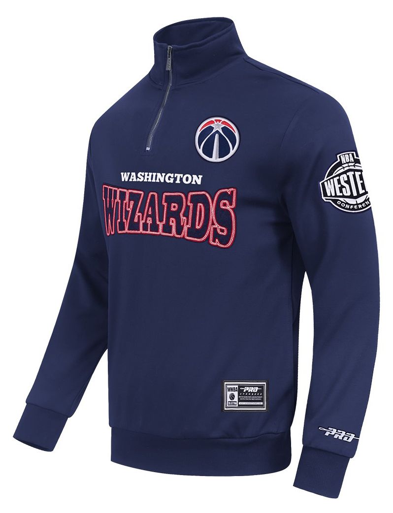 Pro Standard Men's Washington Wizards Day One Fleece 1/4 Zip
