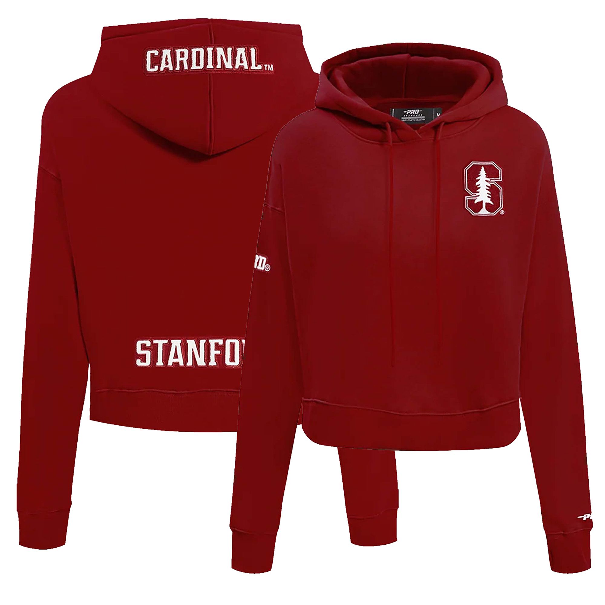 Pro Standard Women's Stanford Cardinal Classic Essentials Cropped