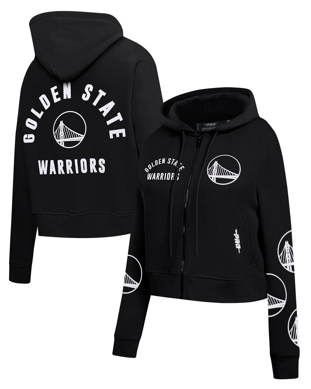 Pro Standard Women's Golden State Warriors All Pro Full-Zip Hoodie