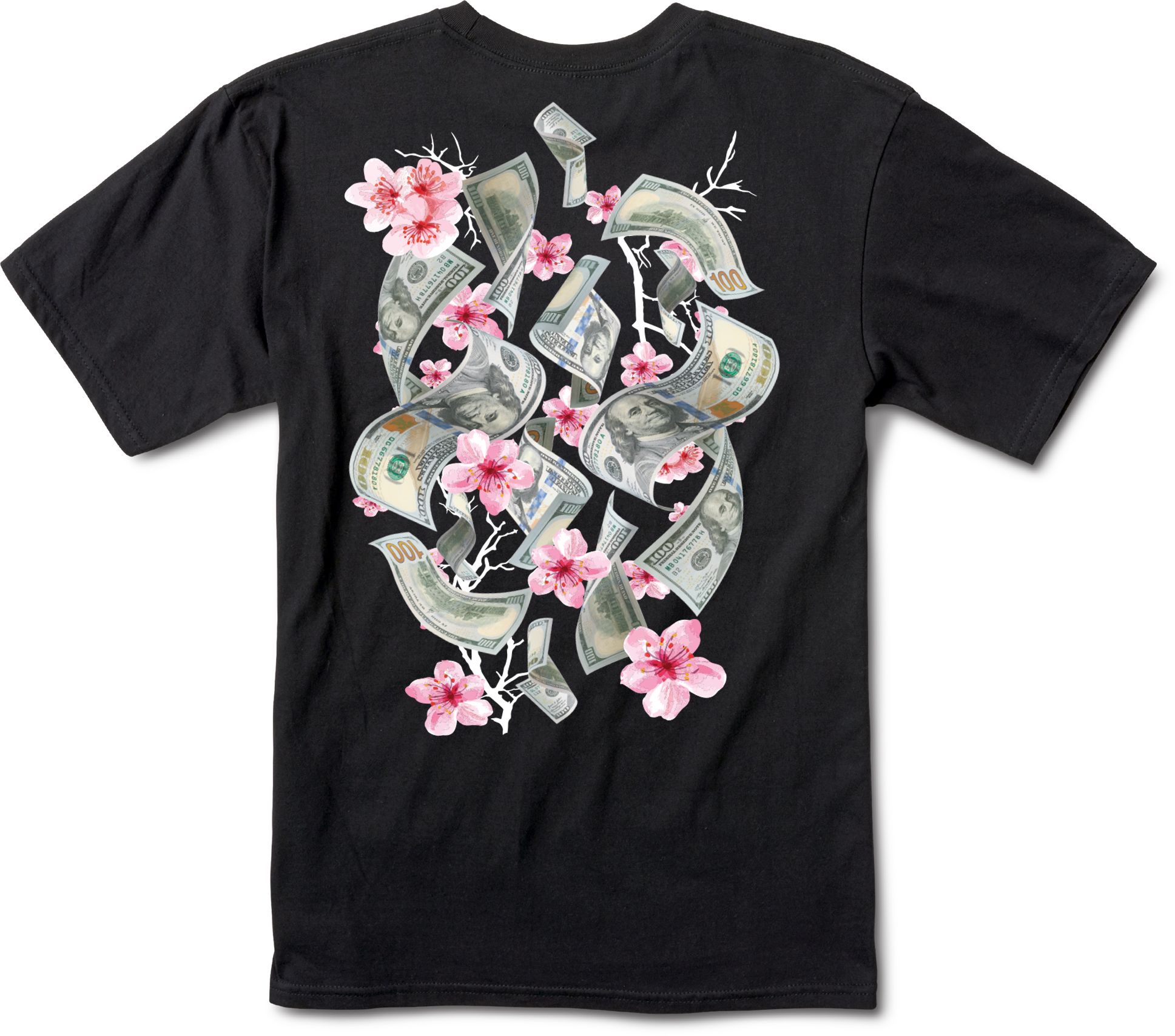 PSD Men's Money Blossom Graphic Tee - Black | Dick's Sporting Goods