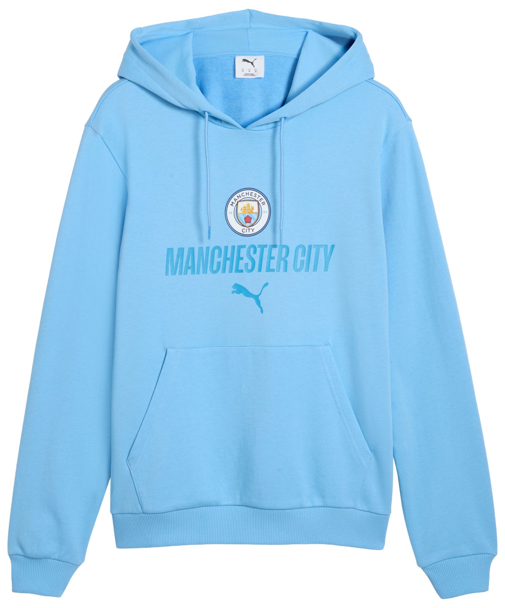 PUMA Adult Manchester City Light Blue 2026 Culture Hoodie | Dick's