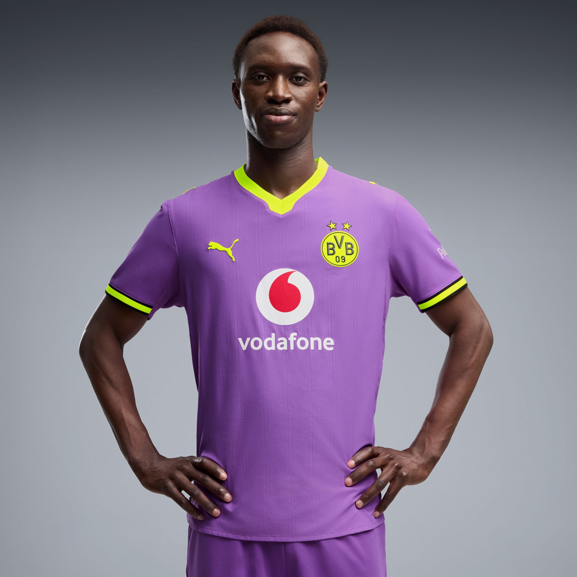 PUMA Adult Borussia Dortmund Purple 2026 Third Authentic Jersey