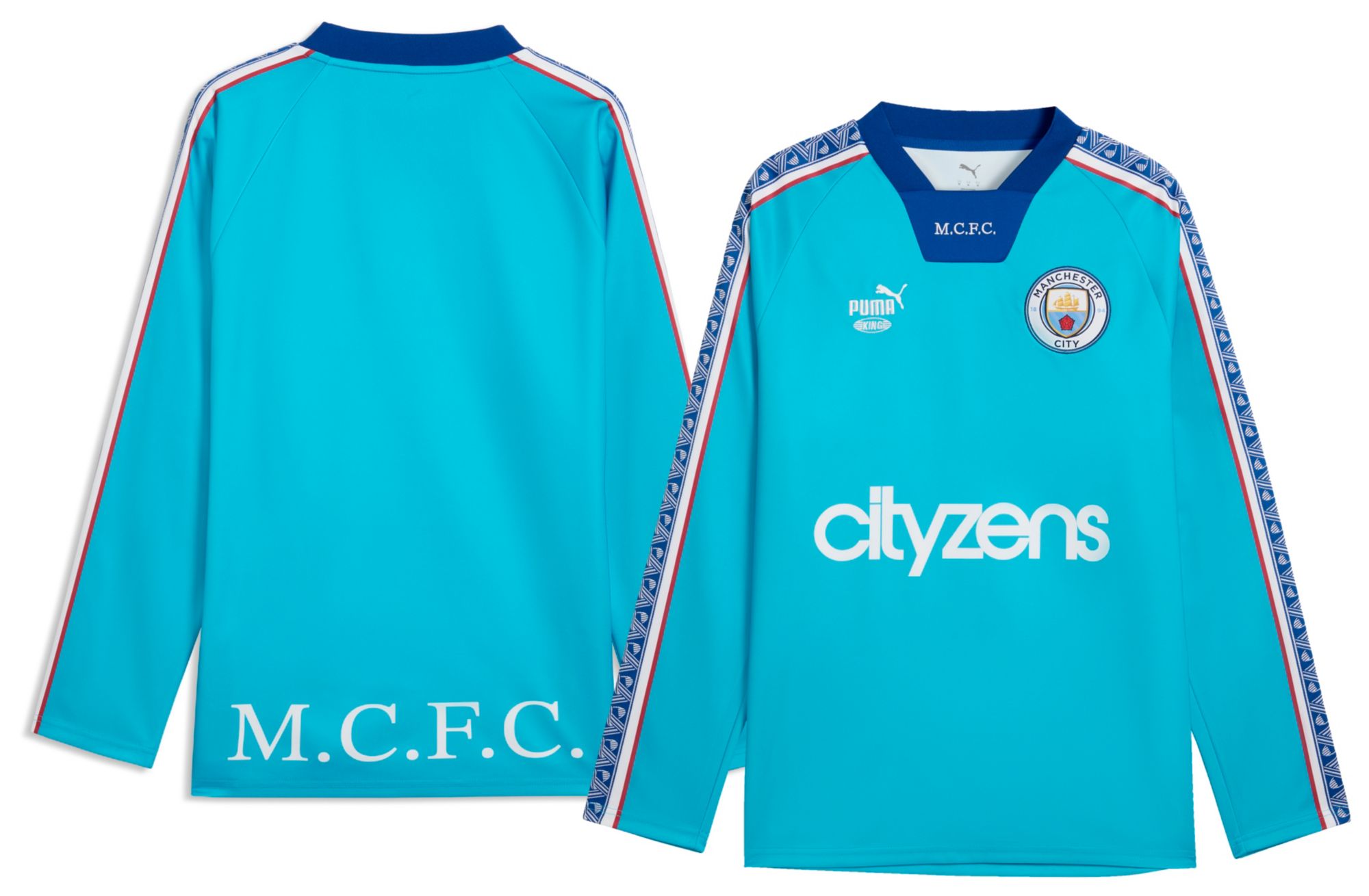 PUMA Adult Manchester City Light Blue 2026 Vintage Jersey | Dick's