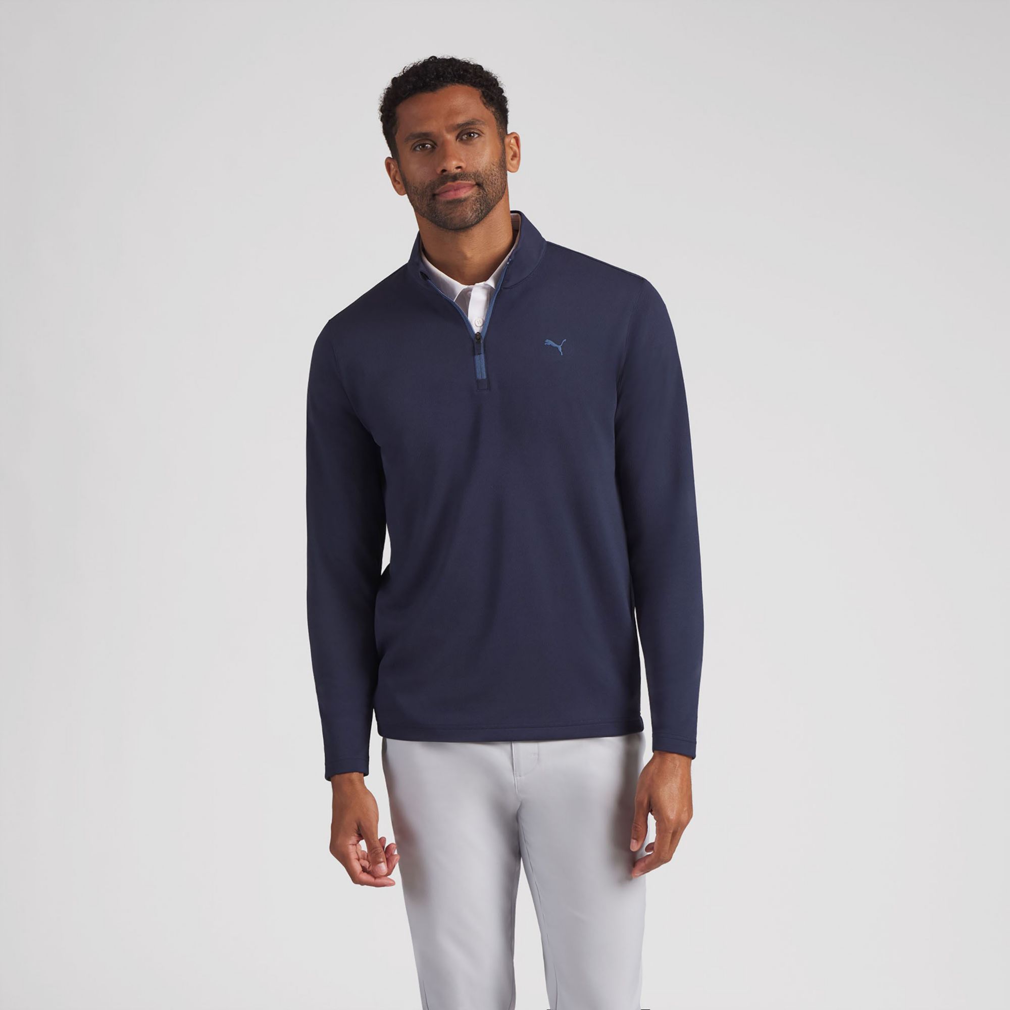 PUMA Men's Lightweight Grid LC Golf ¼ Zip | Dick's Sporting Goods