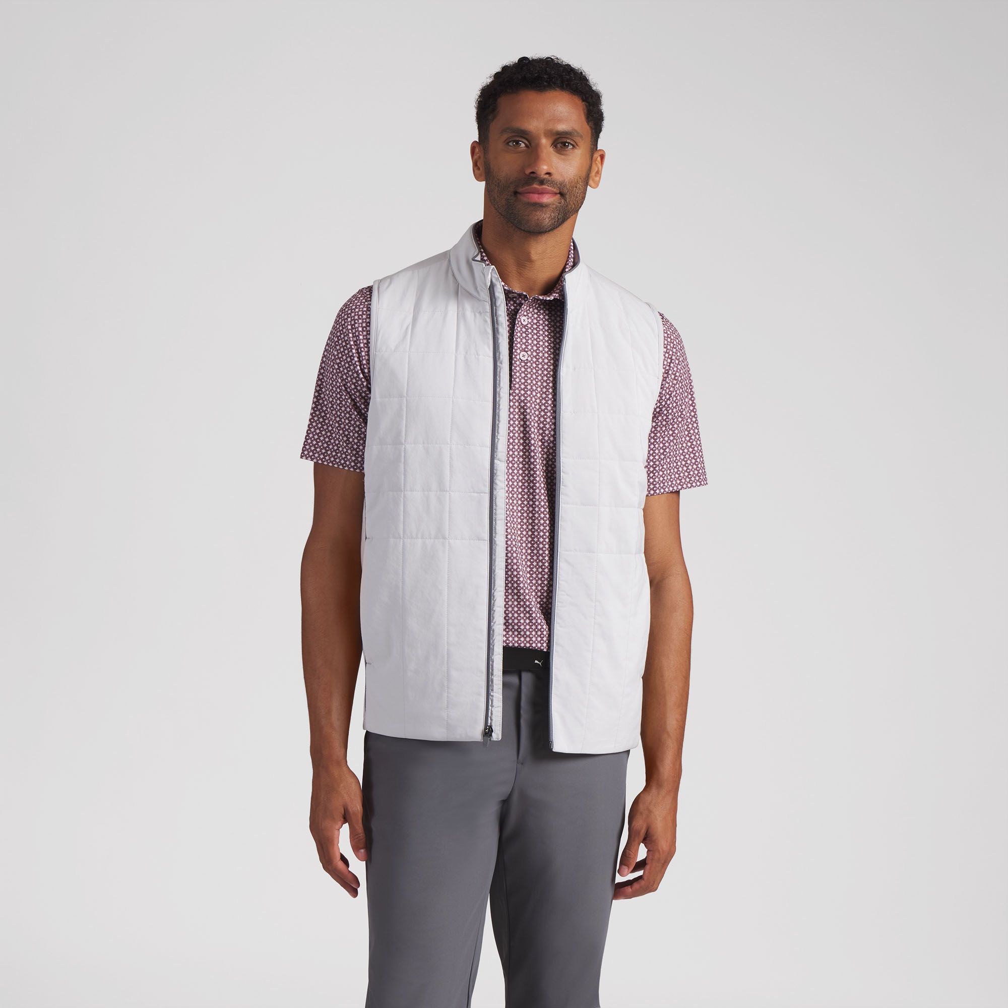 メンズウェア FLOG GOLF CLUB FLOGY ZIP VEST L PUMA Men's CLOUDSPUN Fleece Hybrid Golf Vest | Golf Galaxy