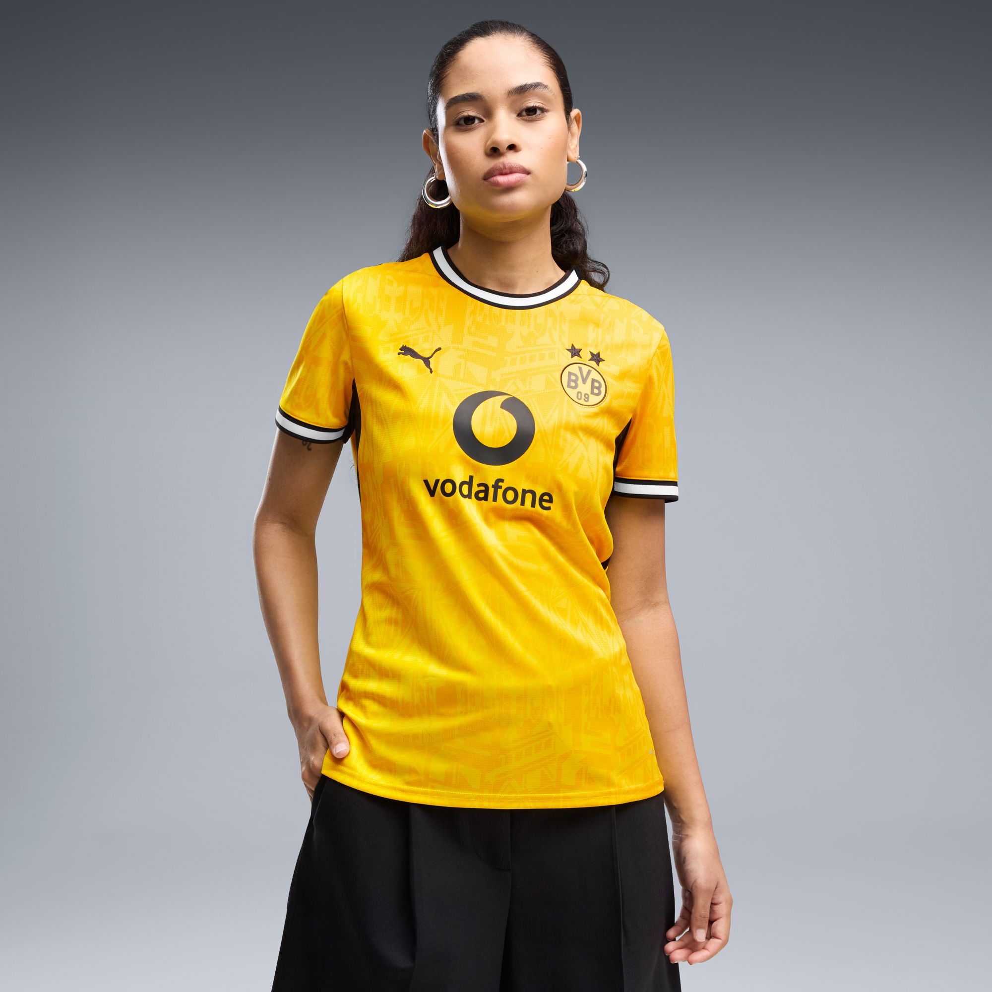 アシックス　サムシティ somecity ユニフォーム　黄色　XL PUMA Women's Borussia Dortmund 2026 Home Replica Jersey | Dick's