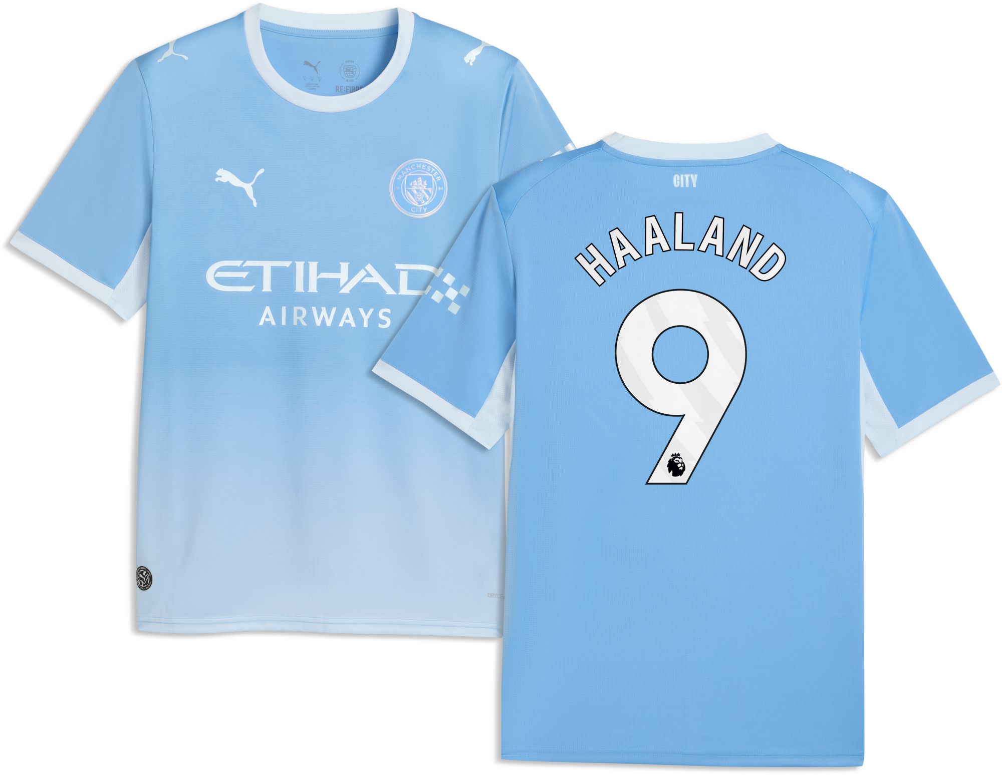 PUMA Youth Manchester City Erling Haaland #9 2026 Home Replica
