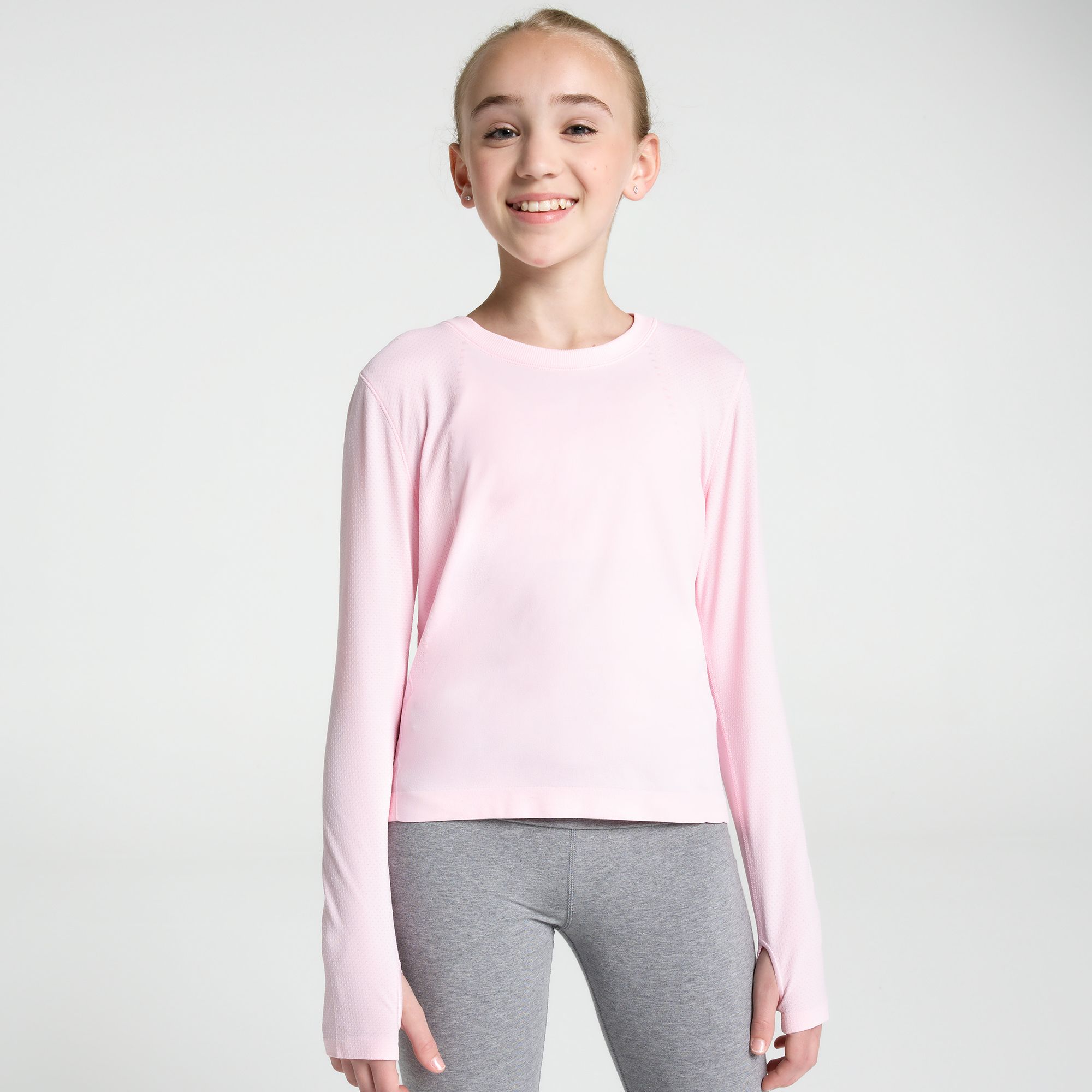 DSG Girls' Movement Seamless Boxy Long Sleeve Shirt | Dick's