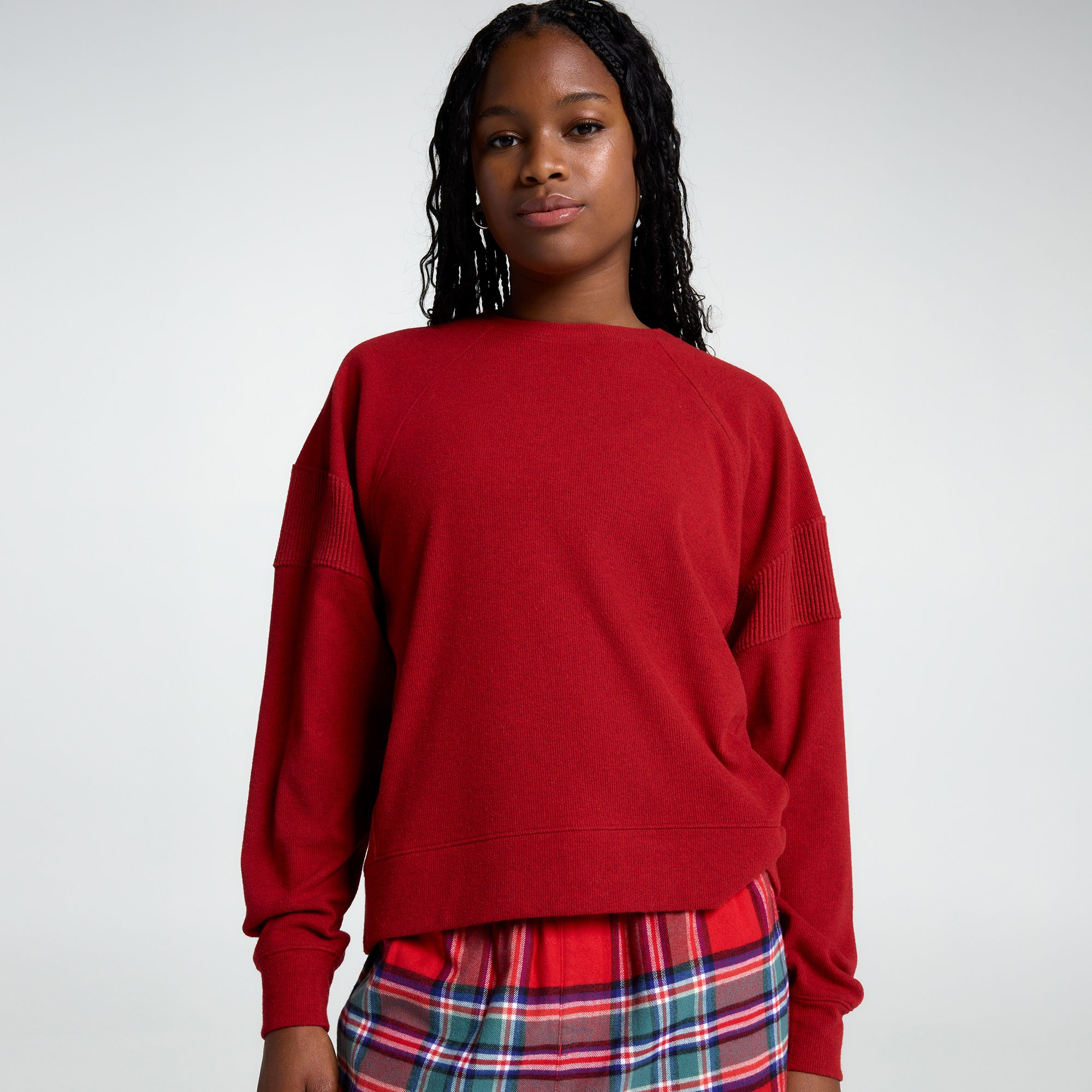 DSG Women's So Soft Ribbed Crew | Dick's Sporting Goods