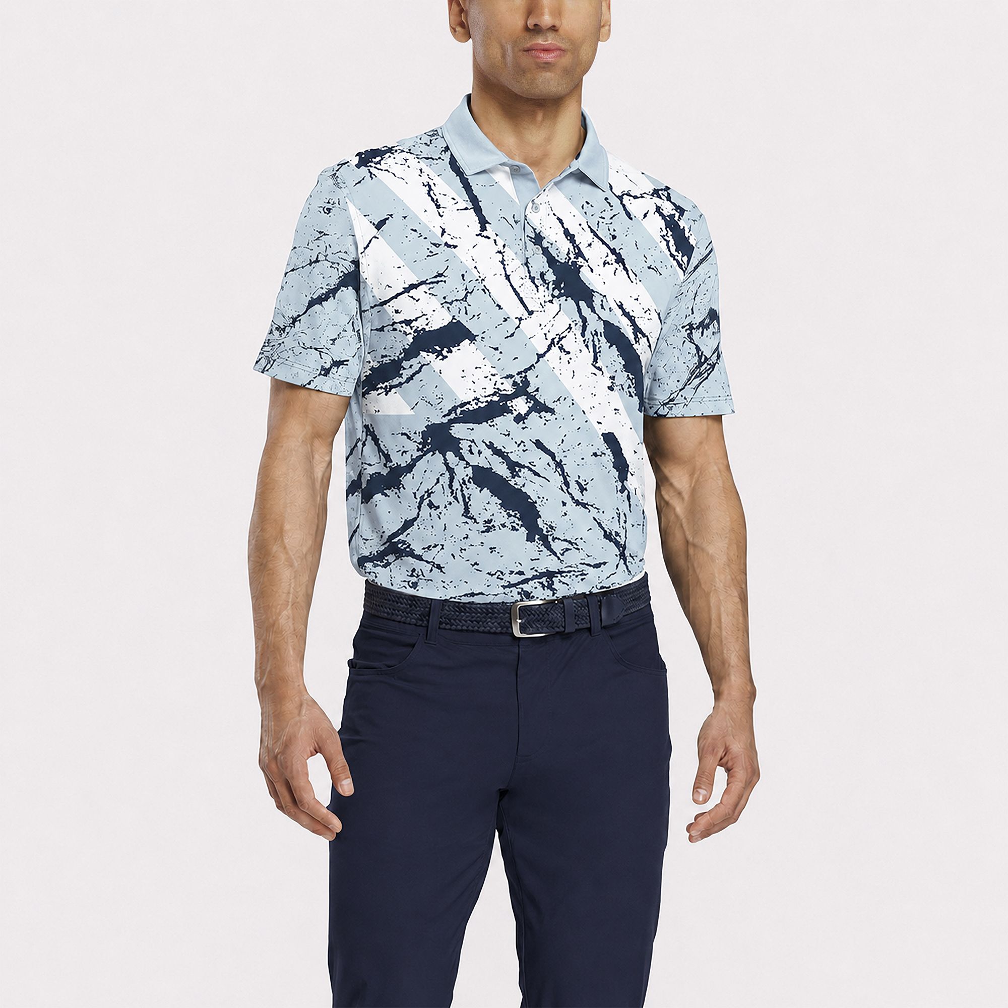 Reebok Men's Blacktop Print Golf Polo | Dick's Sporting Goods