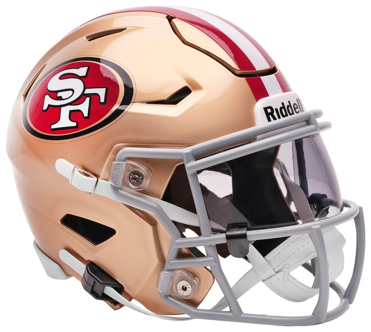 Riddell San Francisco 49ers Mid-Size Helmet | Dick's Sporting Goods