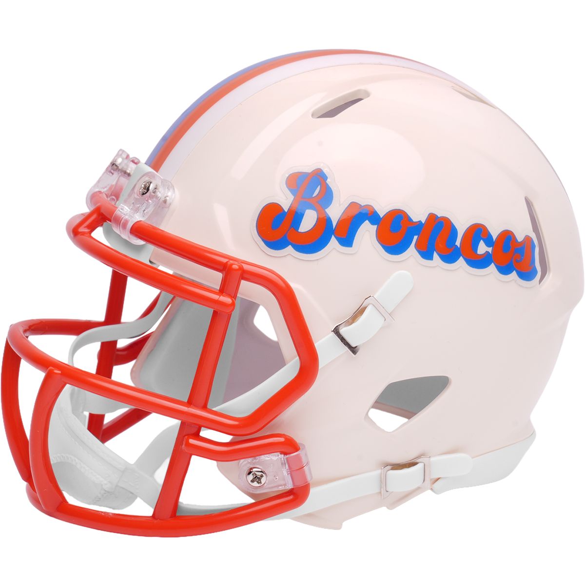 broncos football helmets Denver Nfl Mini Helmet SP facemask Riddell Denver Broncos Retro Speed
