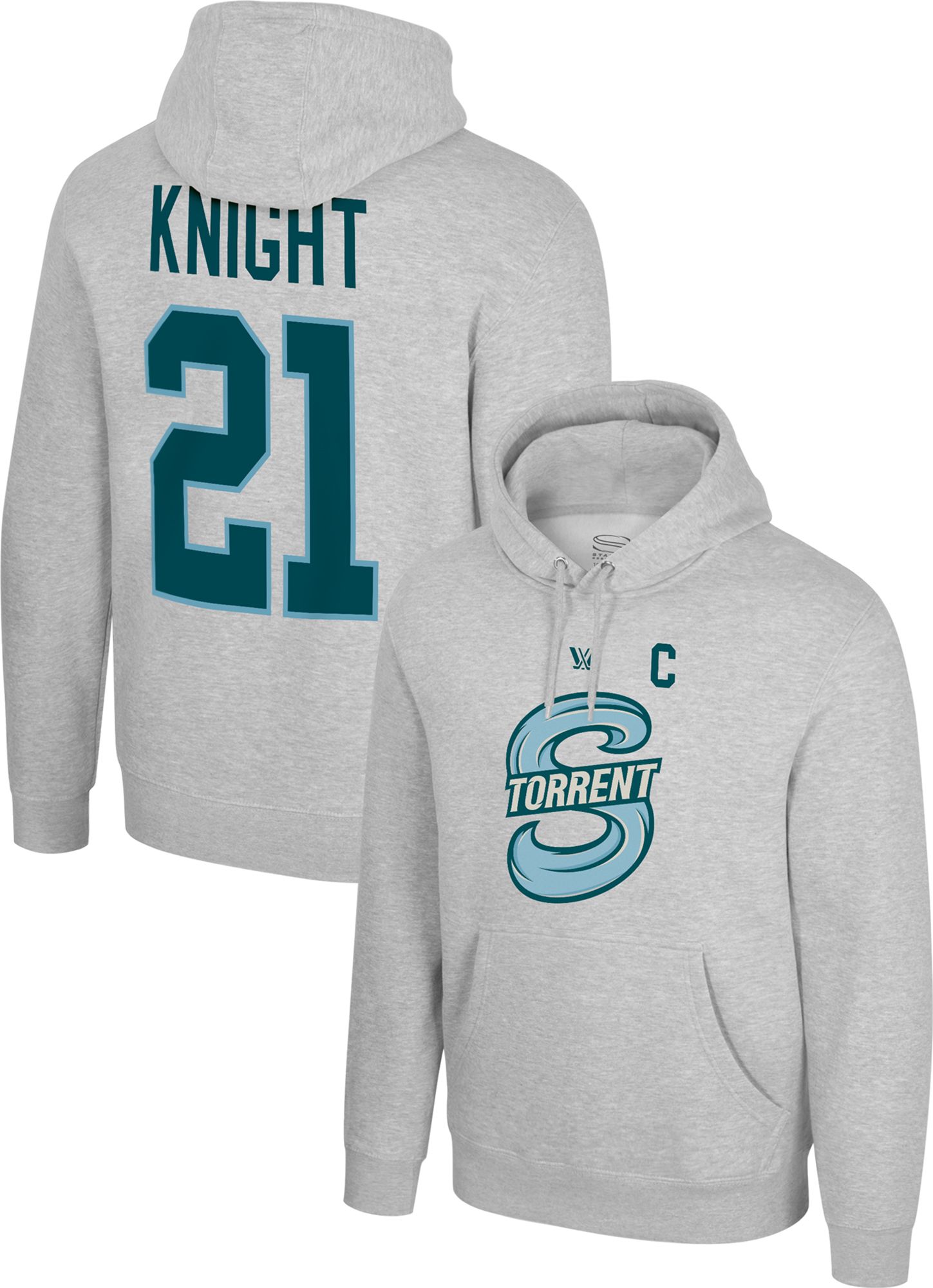 Stadium Essentials Adult Seattle Torrent Hilary Knight #21 Heather