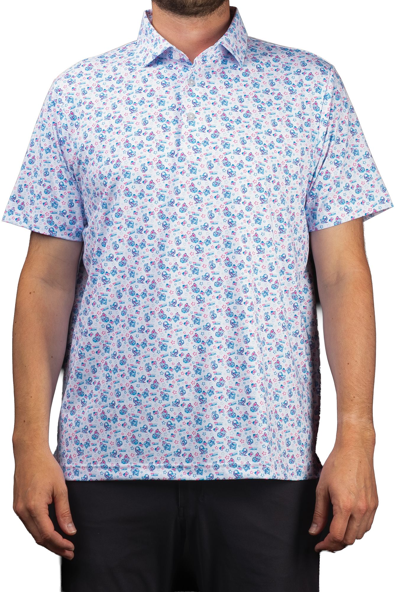SWAG Men's Red White And Beers Classic Golf Polo | Dick's Sporting