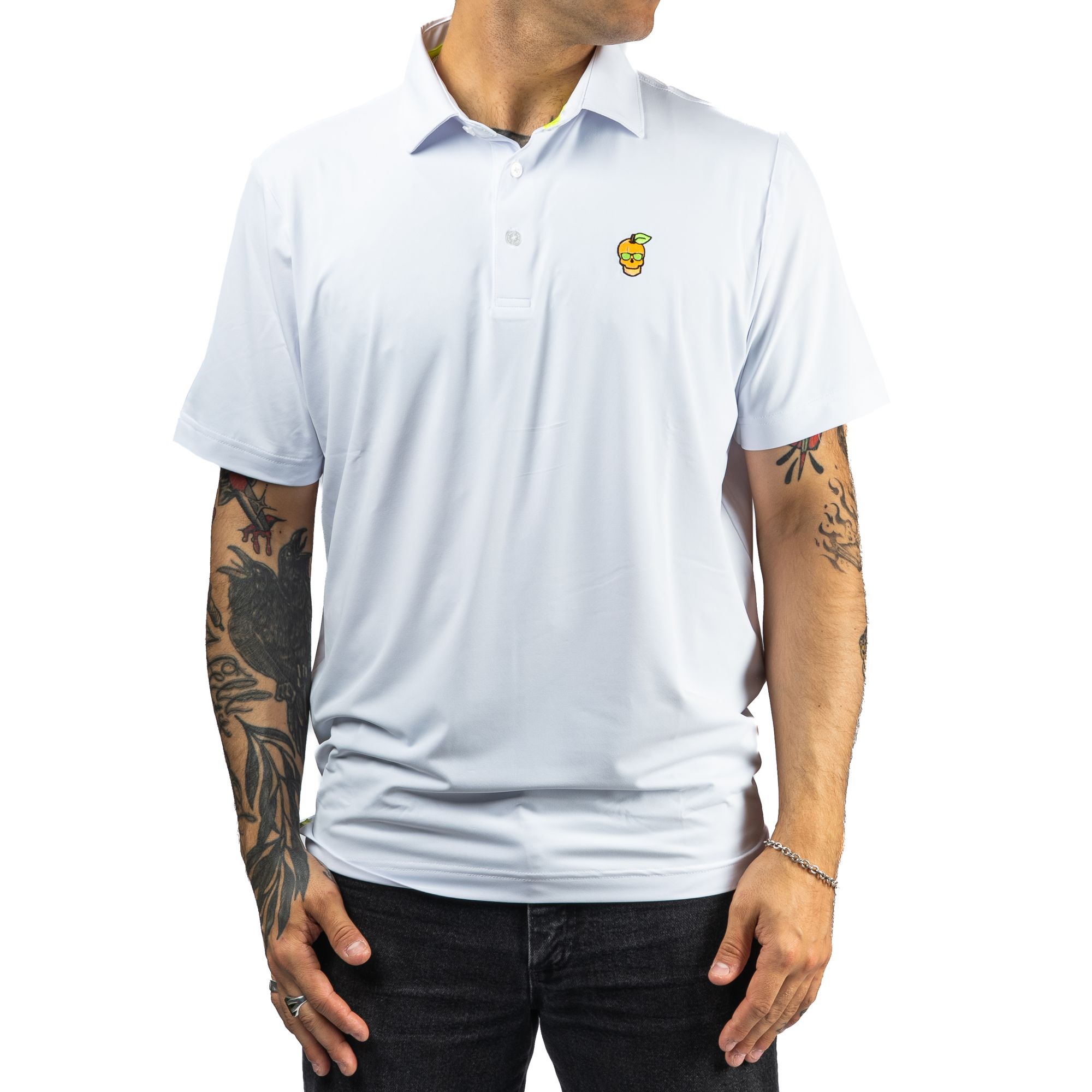 SWAG Men's Skull Classic Golf Polo | Golf Galaxy